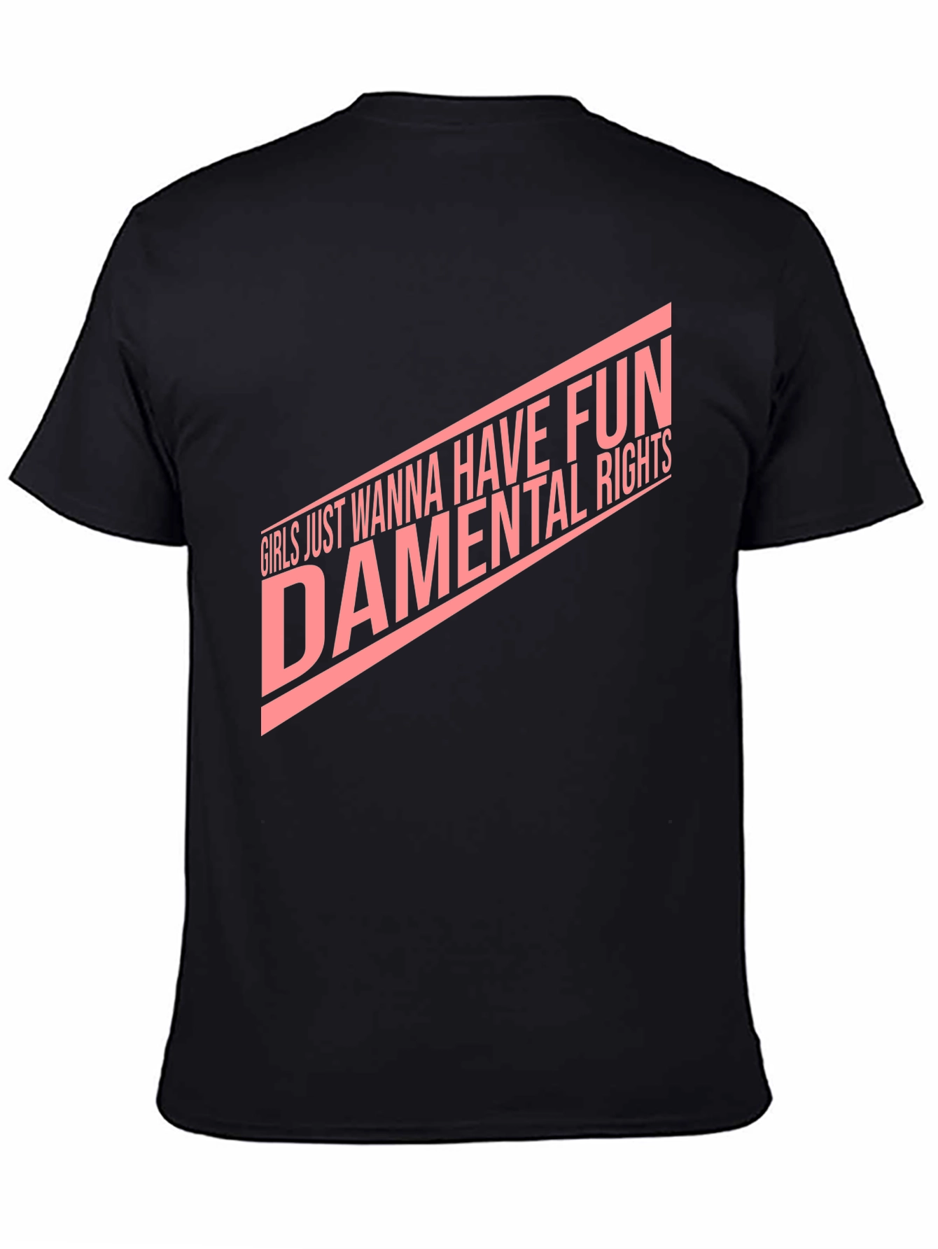 Black Girls Just Wanna Have Fun-damental Rights T-Shirt view 4