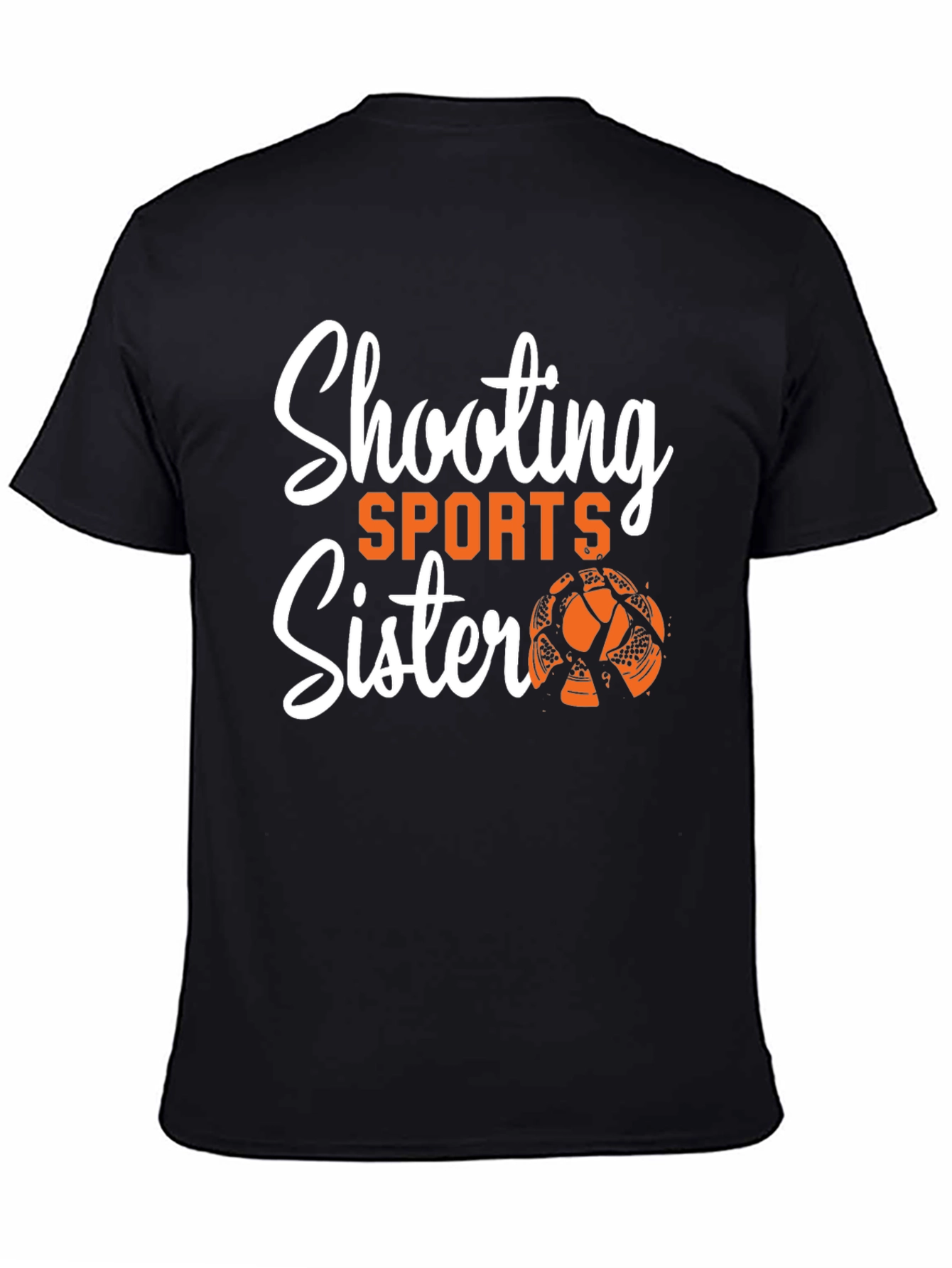 Black Shooting Sports Sister Graphic Tee view 4