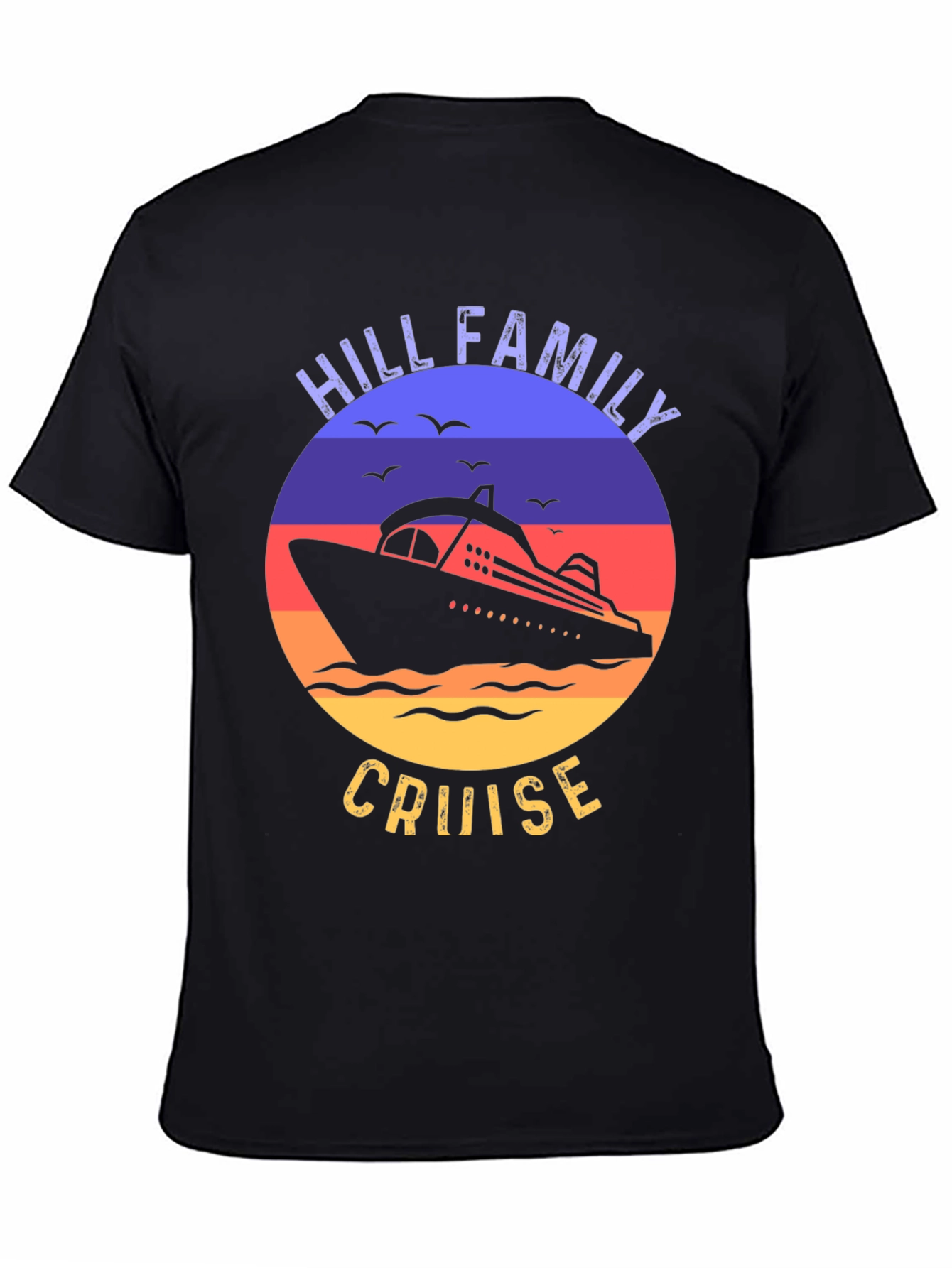 Black Hill Family Cruise T-Shirt Vacation view 4