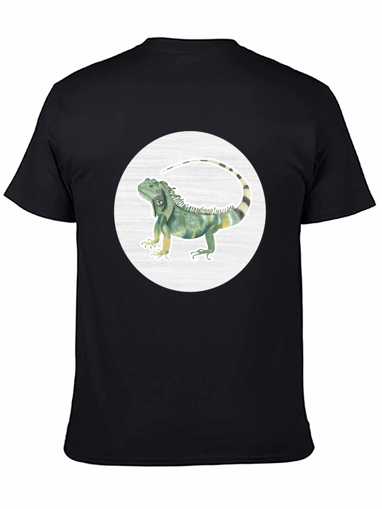 Black Iguana Graphic Tee - Stylish Casual Wear view 4