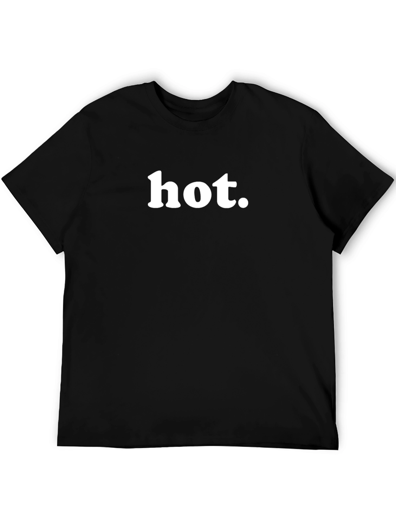 Black Hot T-Shirt - Unisex Graphic Tee view 5