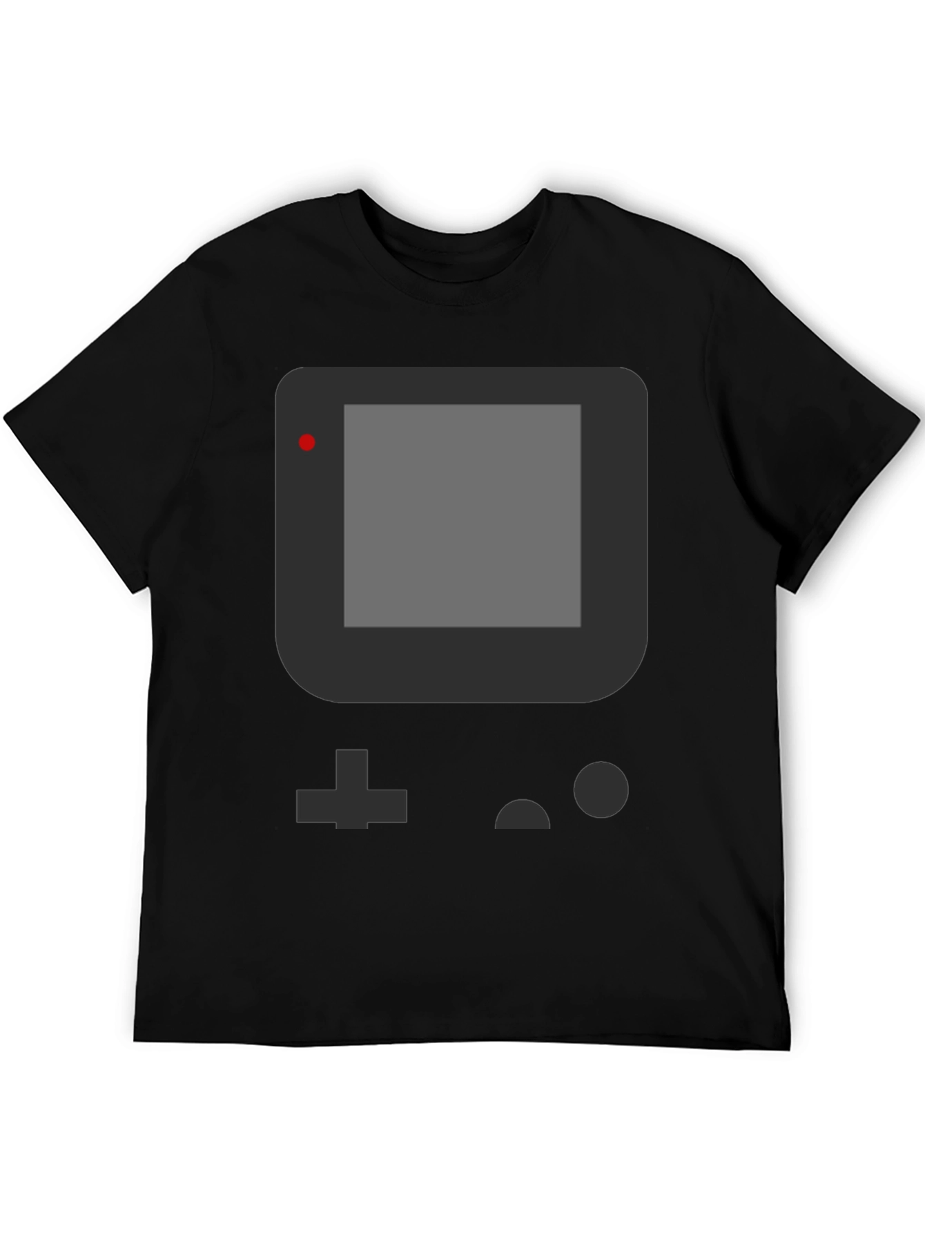 Black Retro Game Console T-Shirt - Black Gaming Tee view 5