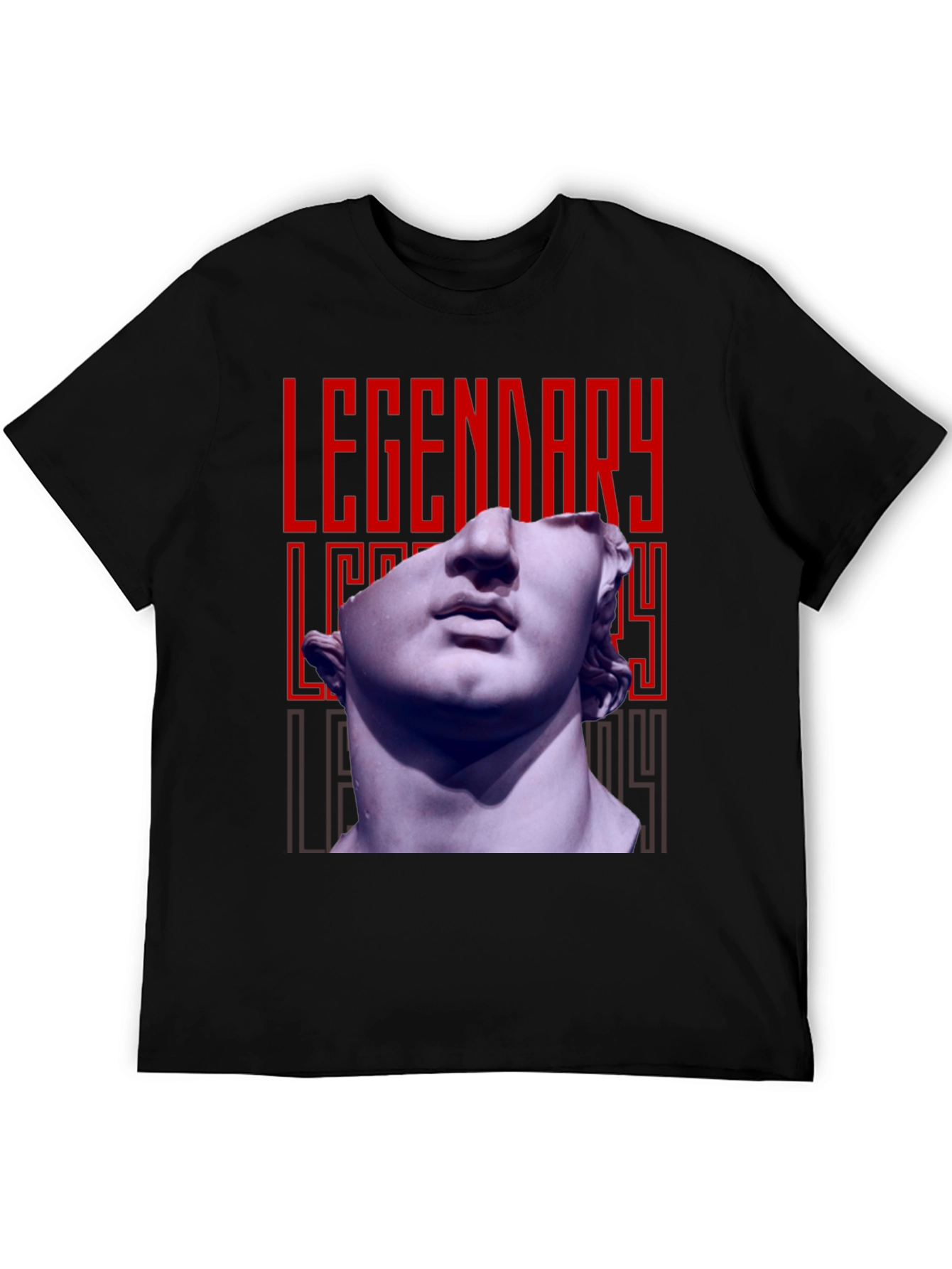 Black Legendary Bust Graphic Tee view 5