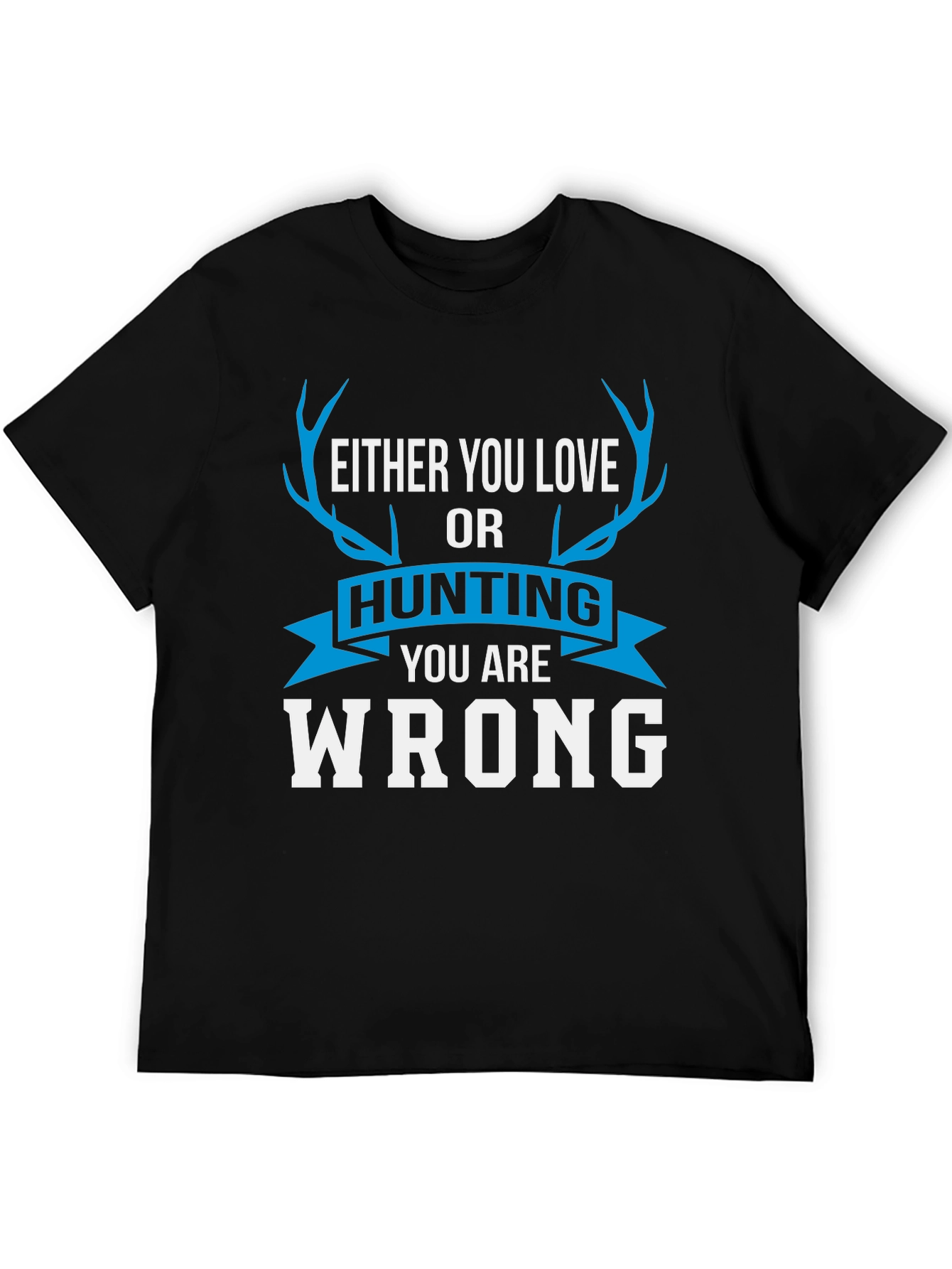 Black Hunting Love T-Shirt view 5