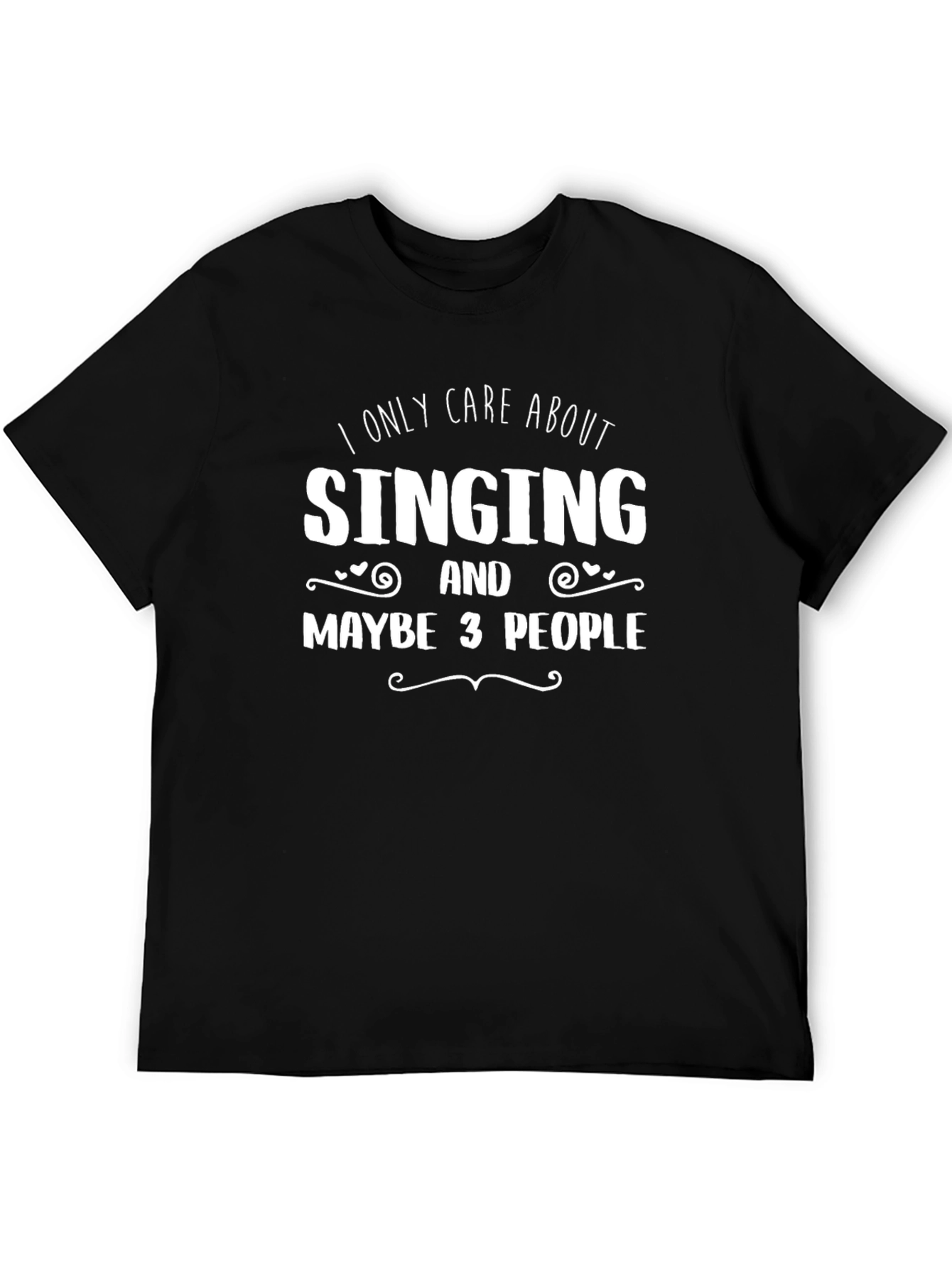 Black Singing Lover Graphic Tee view 5