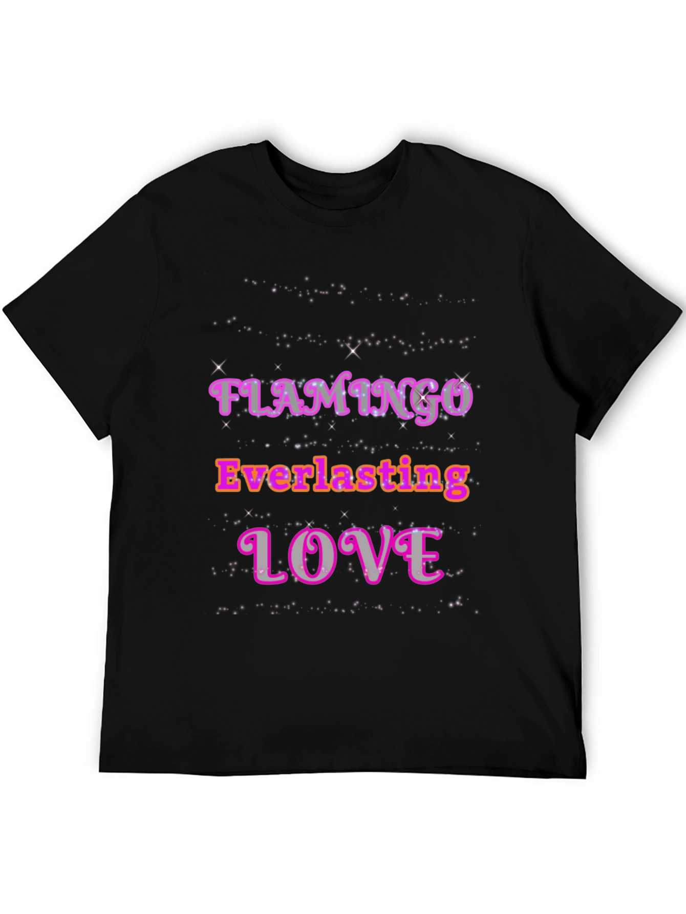 Black Flamingo Everlasting Love Graphic Tee view 5
