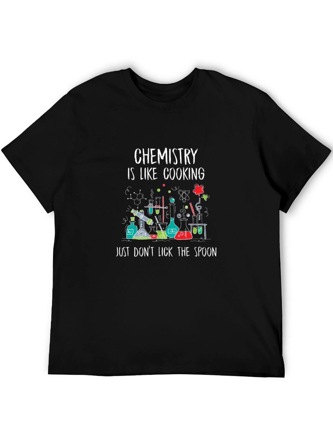 Black Chemistry is Like Cooking T-Shirt view 5