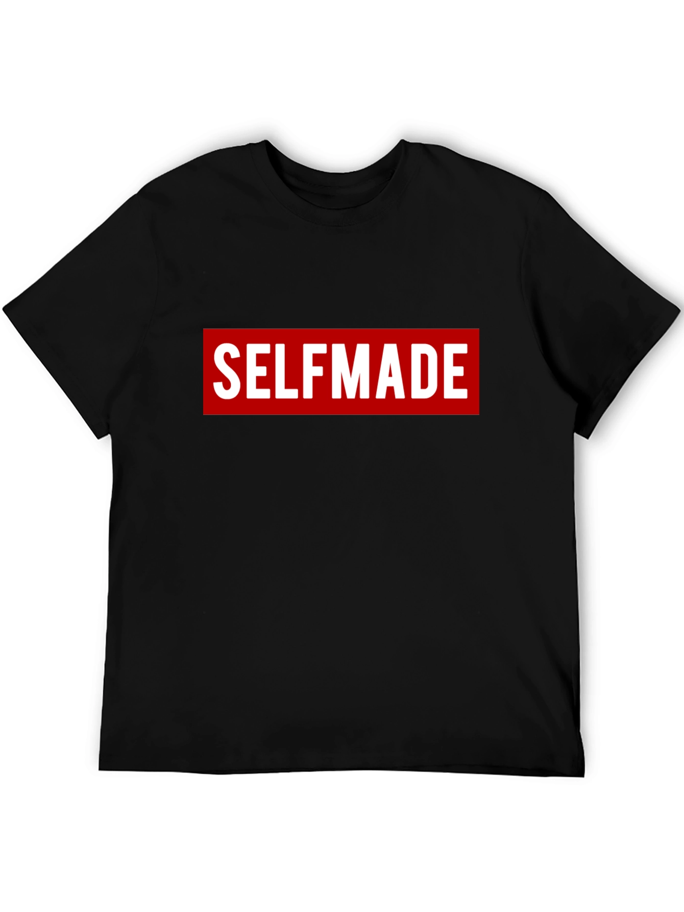 Black Selfmade Graphic T-Shirt - Black view 5