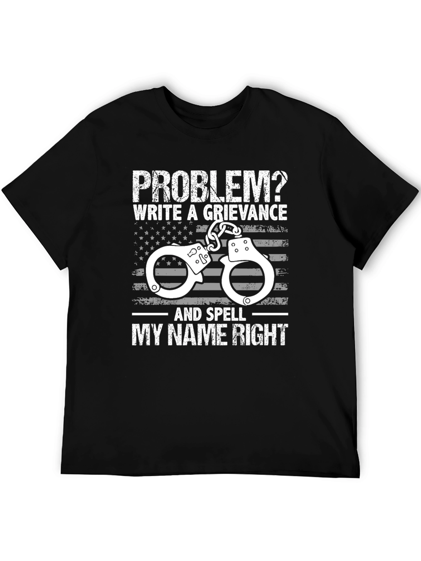 Black Problem? Grievance T-Shirt view 5