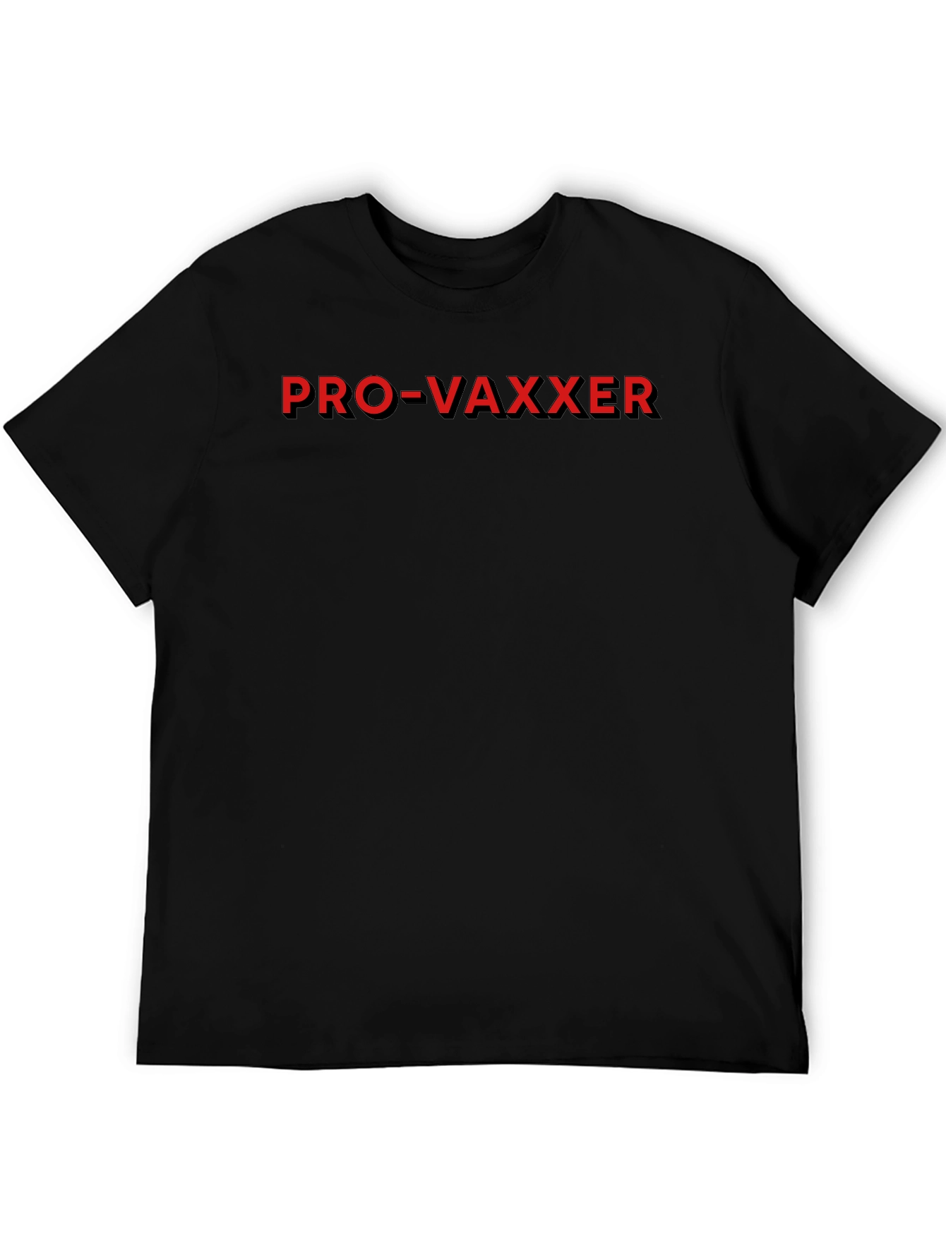 Black Pro-Vaxxer T-Shirt - Stand Up For Science! view 5