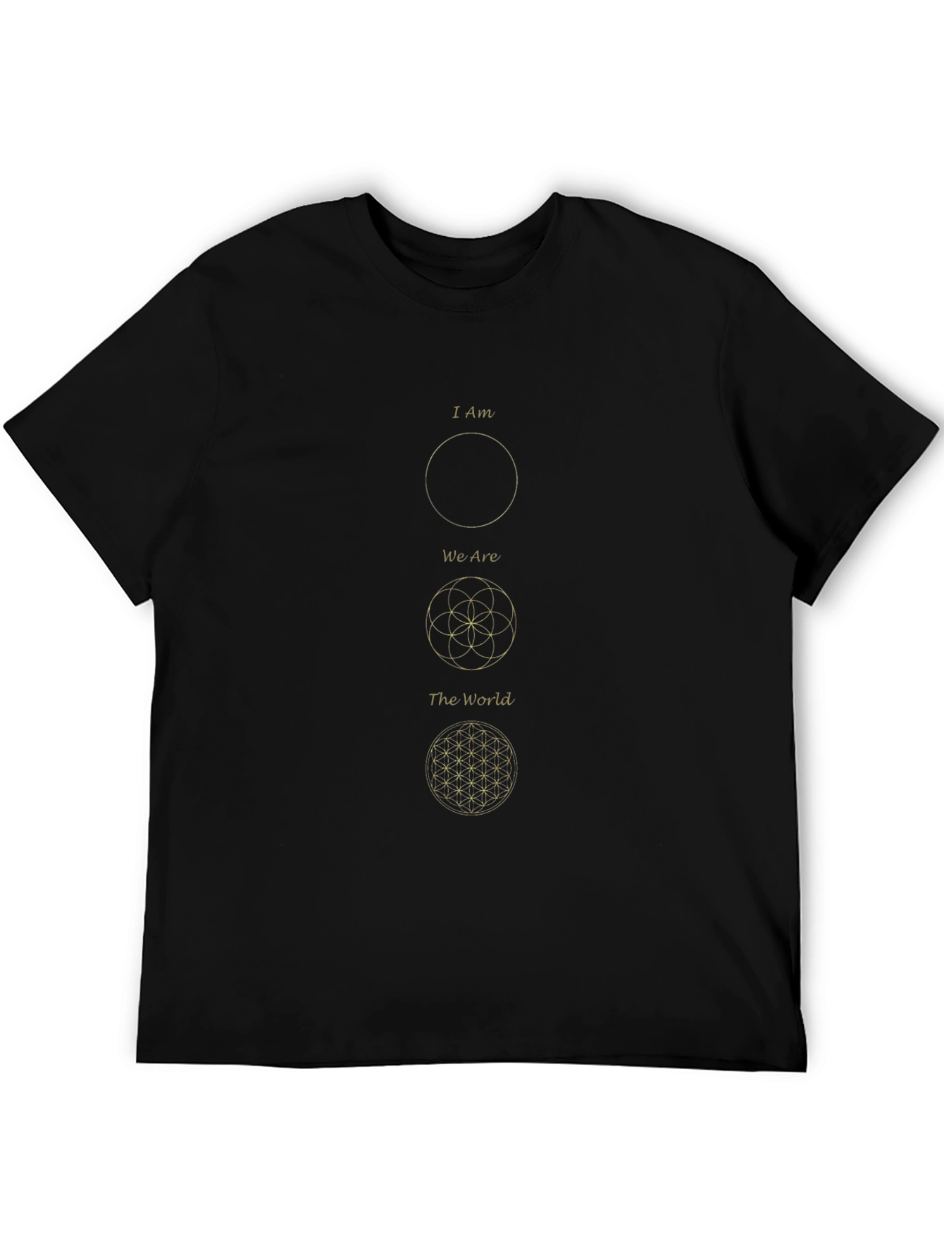 Black I Am, We Are, The World Graphic Tee view 5