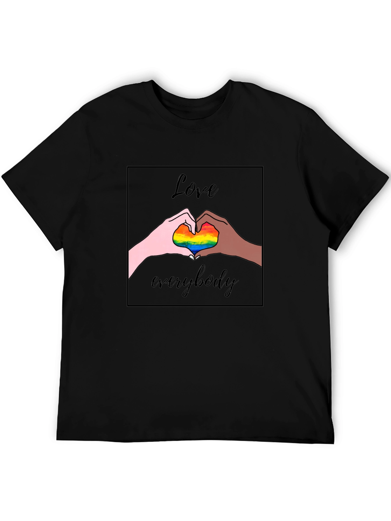Black Love Everybody Graphic Tee - Pride view 5