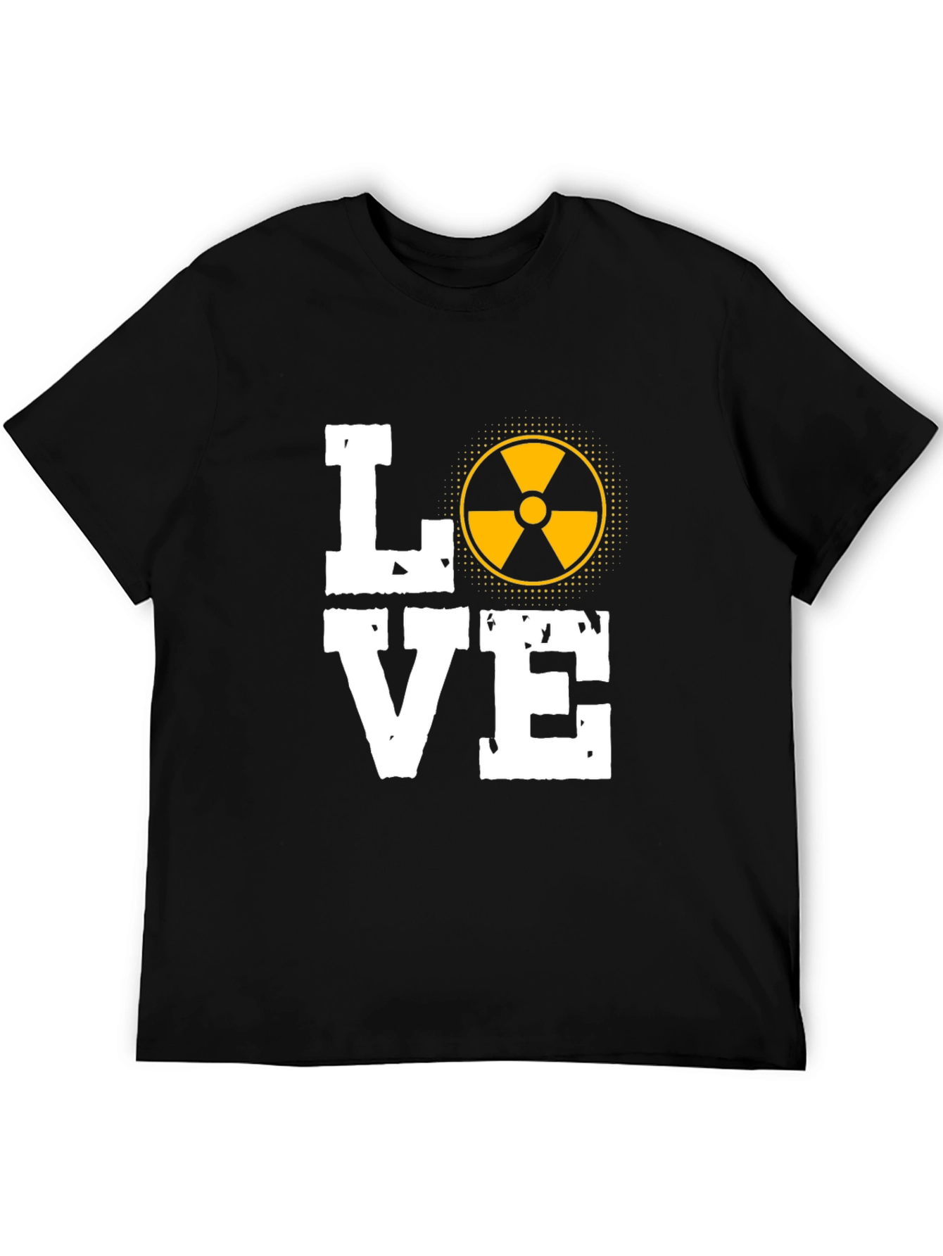Black LOVE Rad Tech T-Shirt - Radiological Science Tee view 5