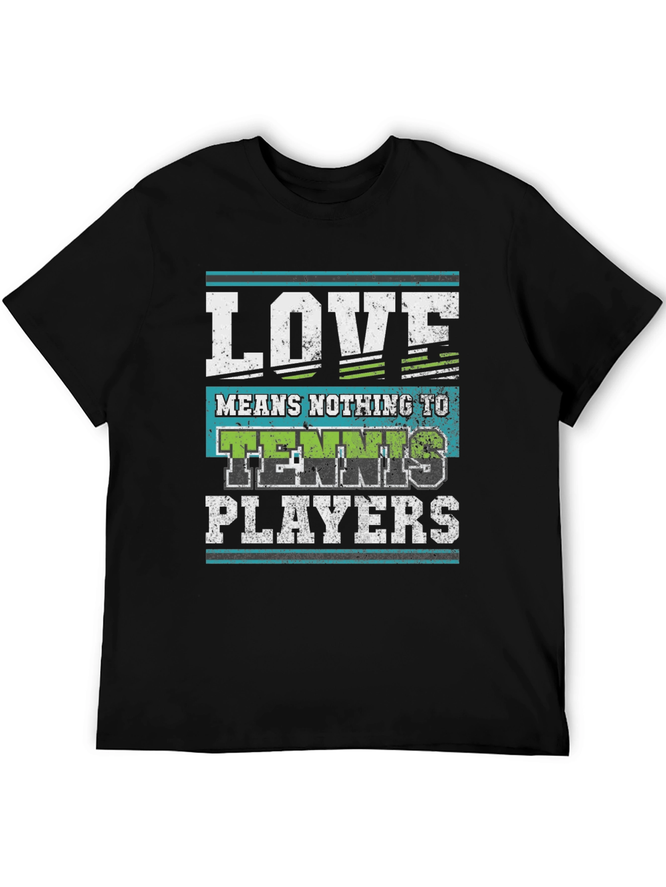 Black Love Means Nothing to Tennis Players T-Shirt view 5