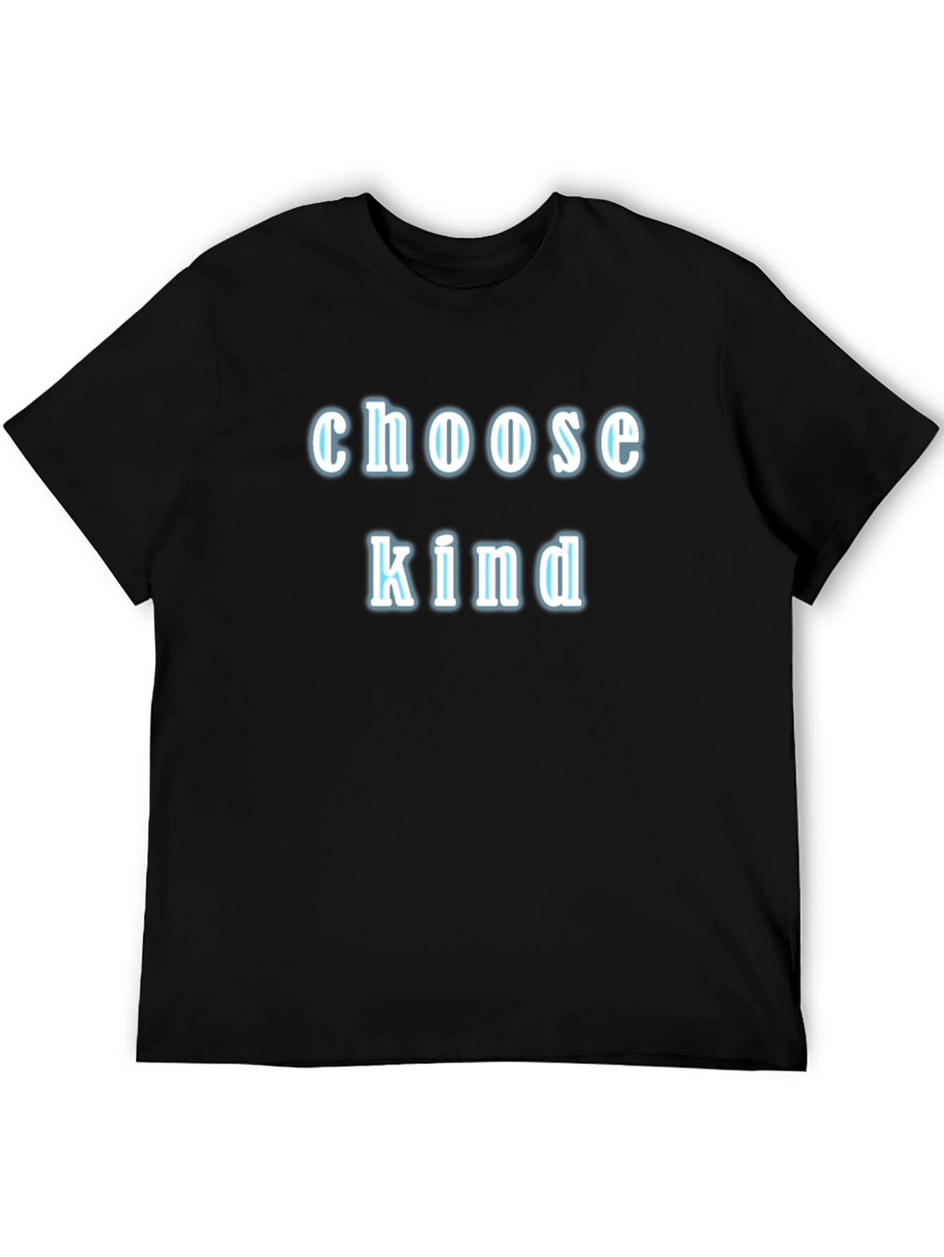 Black Choose Kind T-Shirt - Inspiring Positive Message view 5