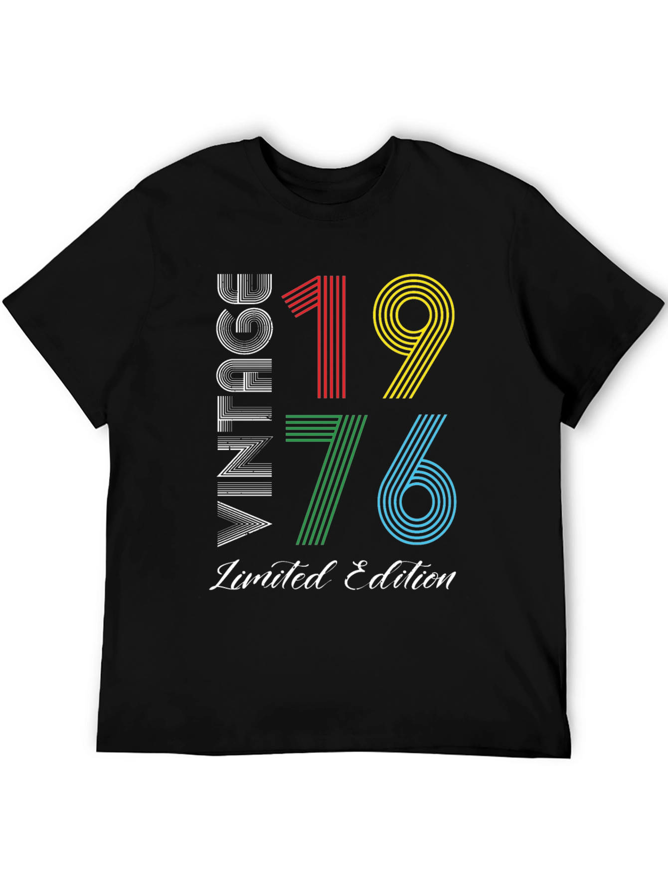 Black Vintage 1976 Limited Edition Graphic Tee view 5