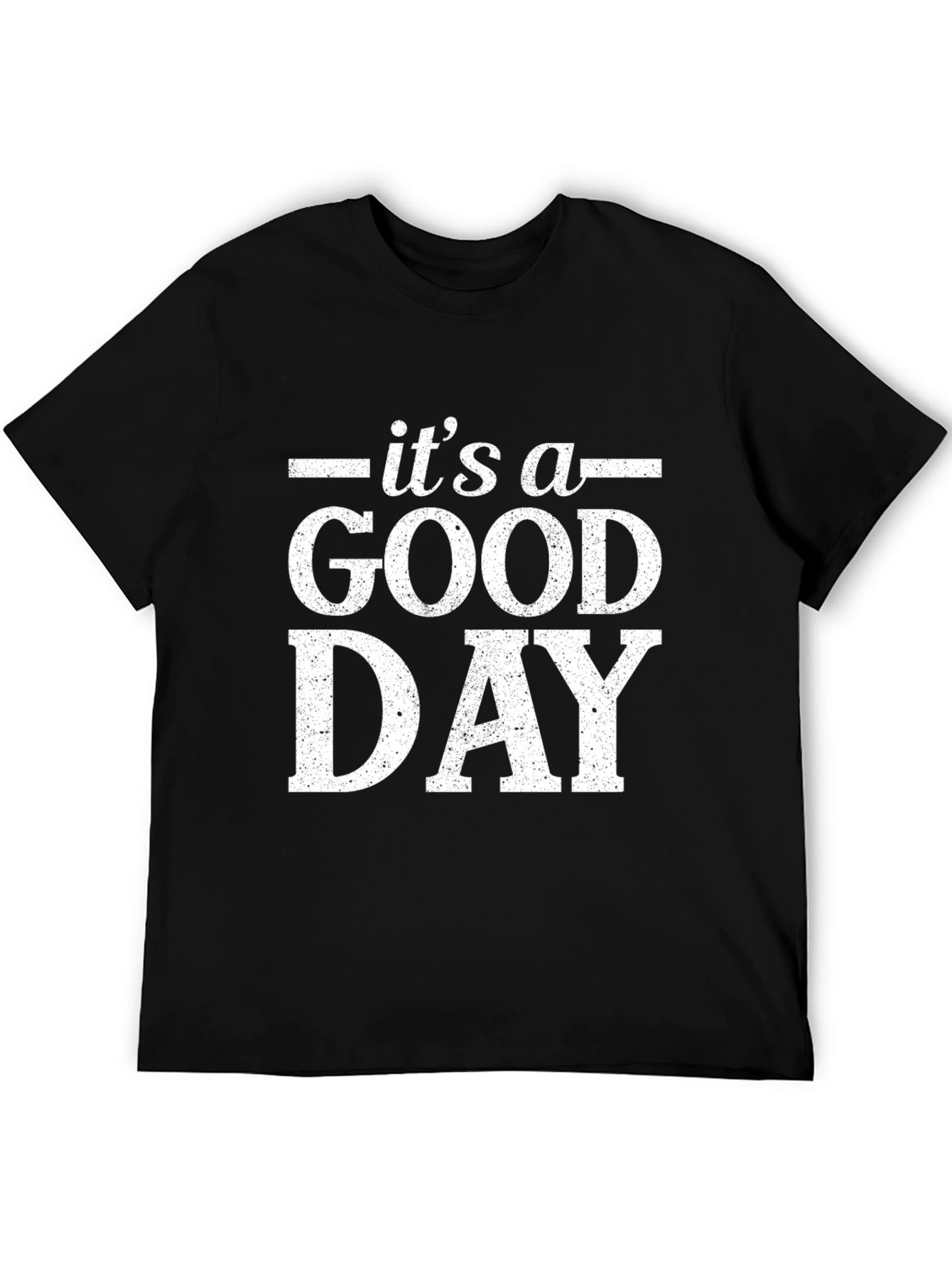 Black It's A Good Day Black Graphic T-Shirt view 5