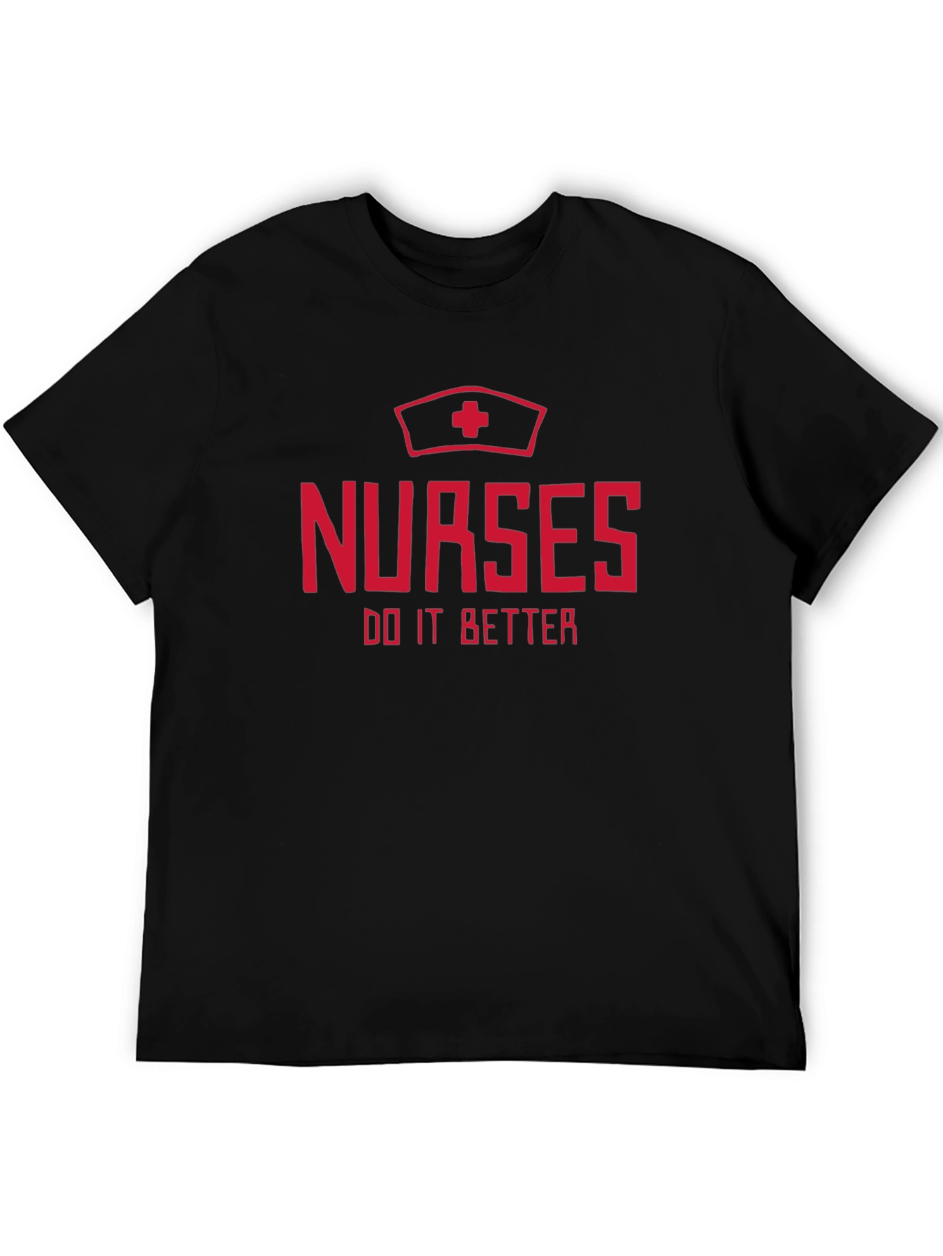 Black Nurses Do It Better T-Shirt - Nurse Apparel view 5