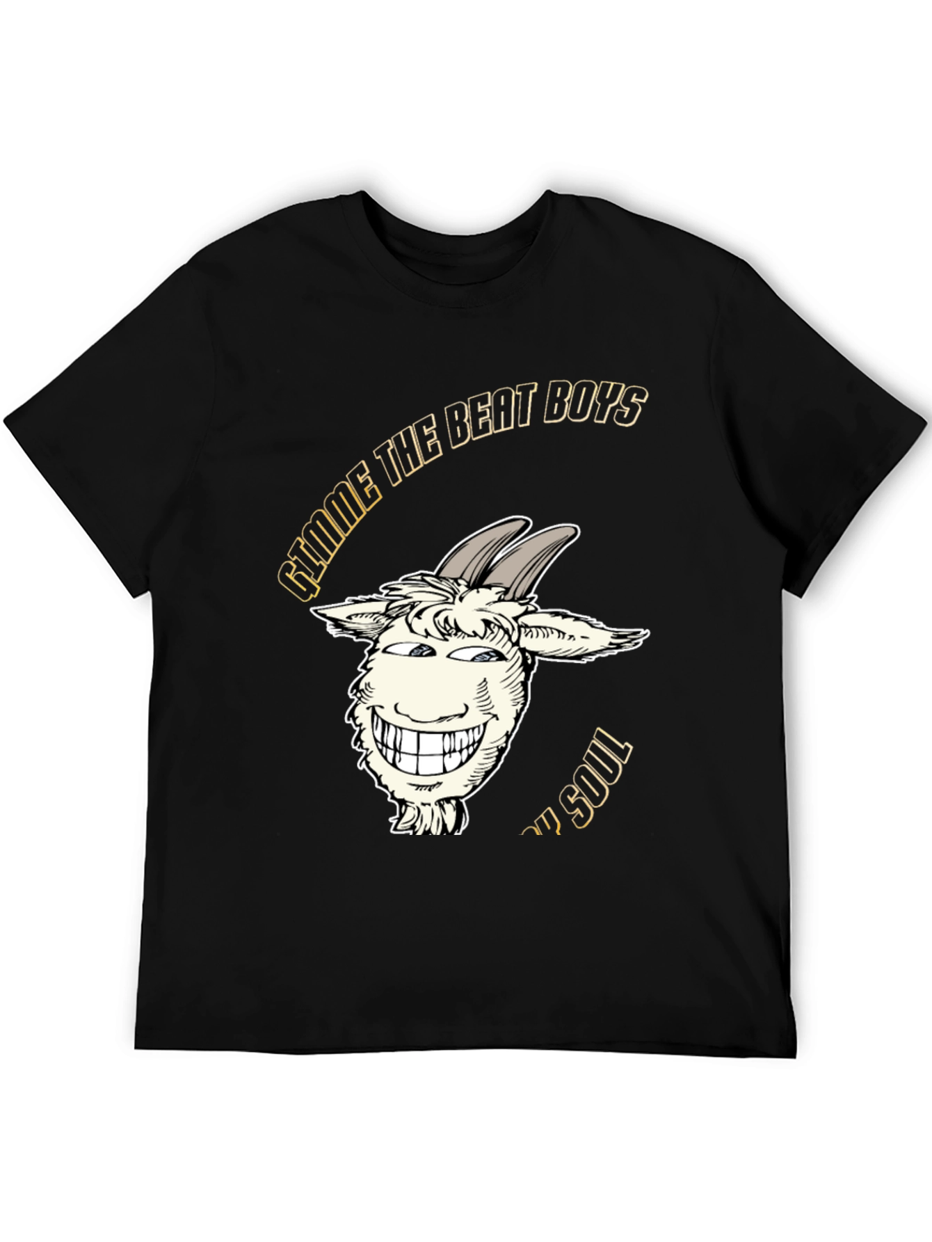 Black Gimme the Beat Boys Soul T-Shirt view 5