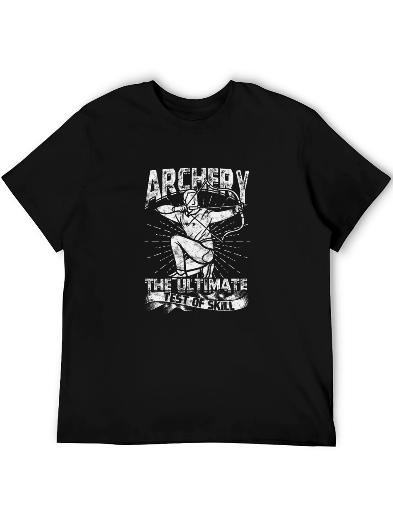 Black Archery Ultimate Skill Black Graphic Tee view 5