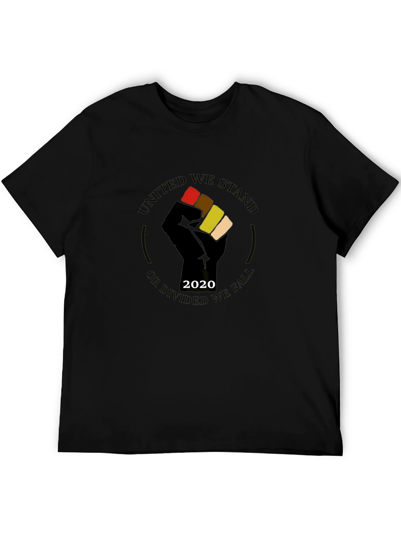 Black United We Stand T-Shirt view 5