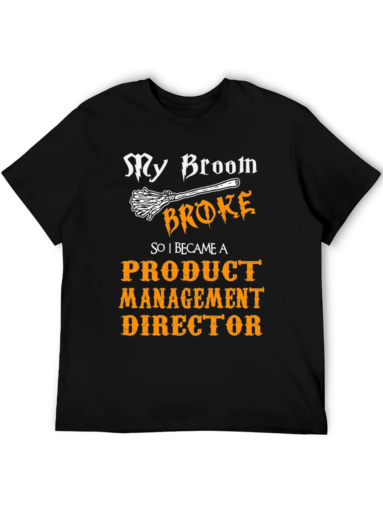 Black Funny Product Management Director T-Shirt view 5