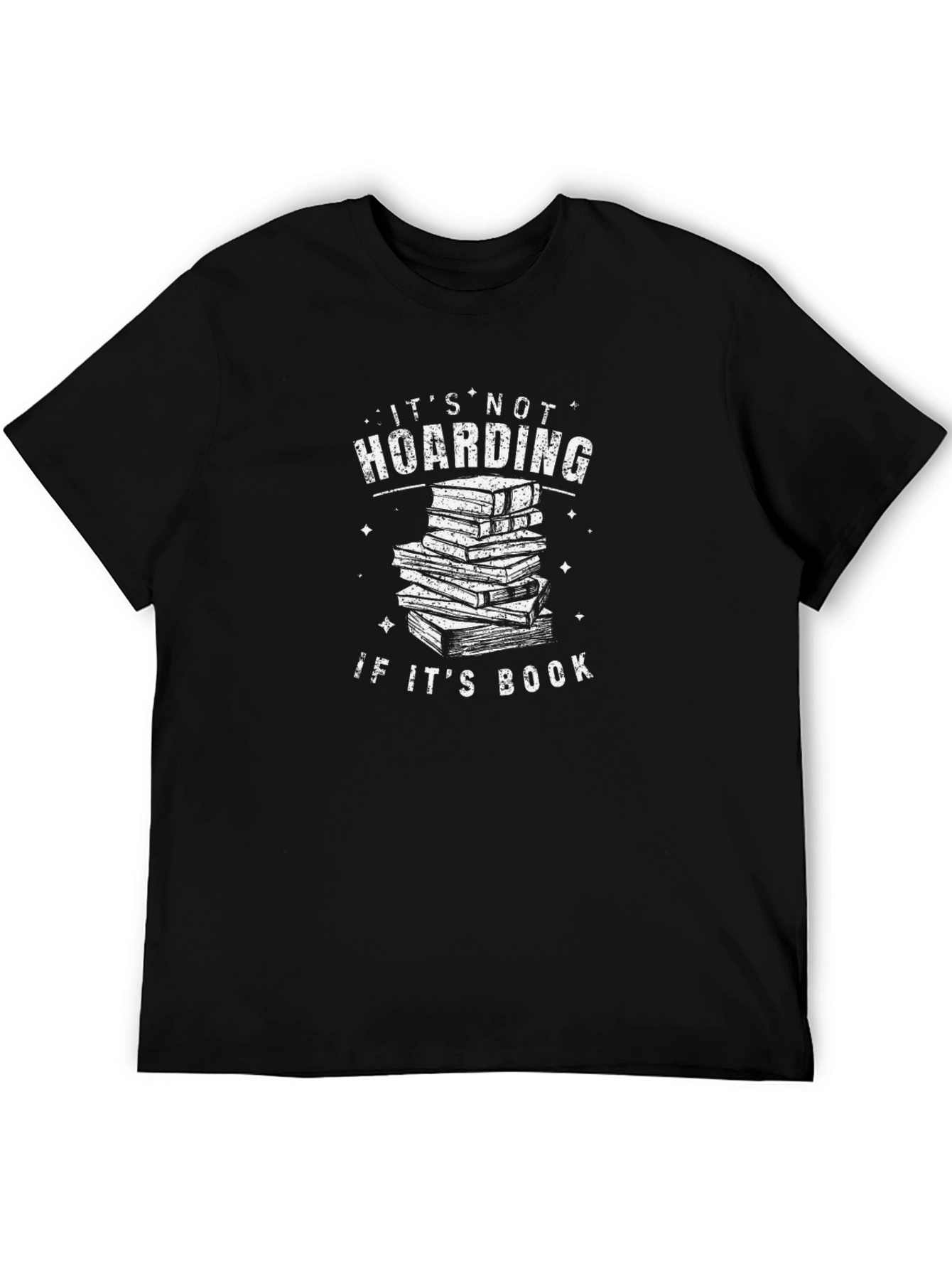 Black Book Lover T-Shirt - It's Not Hoarding! view 5