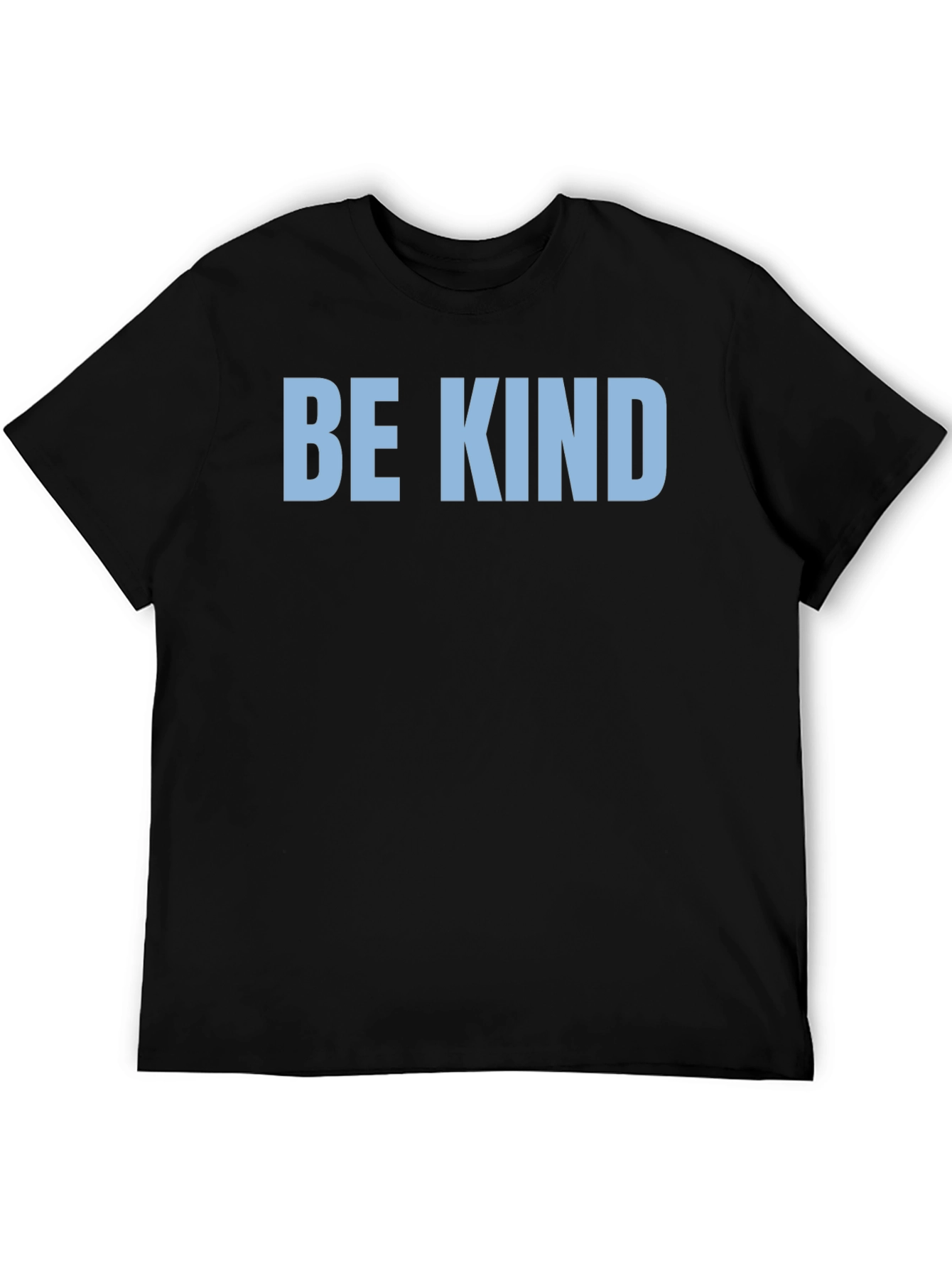 Black Be Kind Graphic Tee - Black Casual T-Shirt view 5