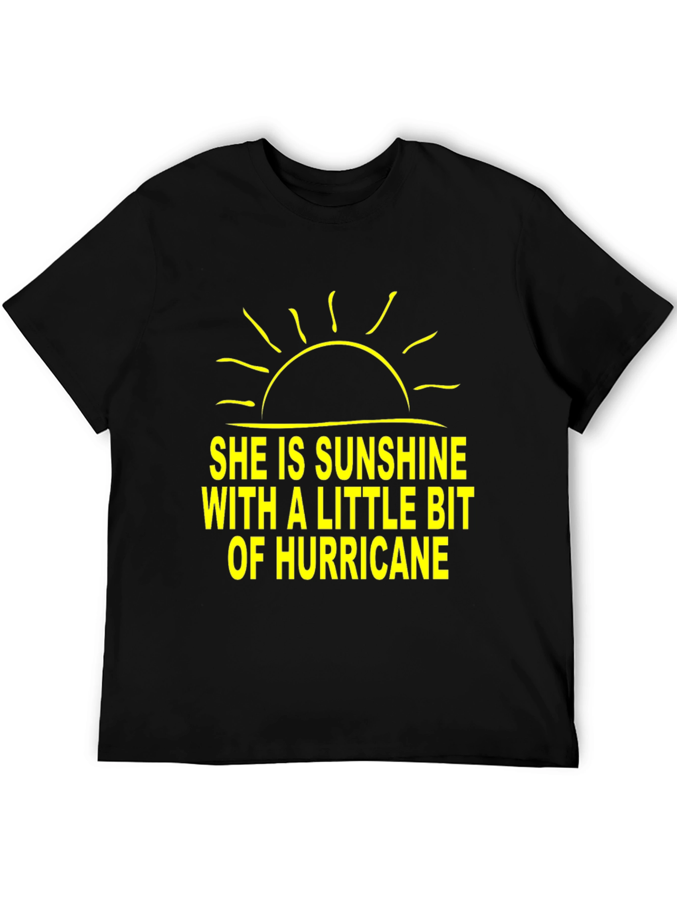 Black Sunshine Hurricane T-Shirt view 5
