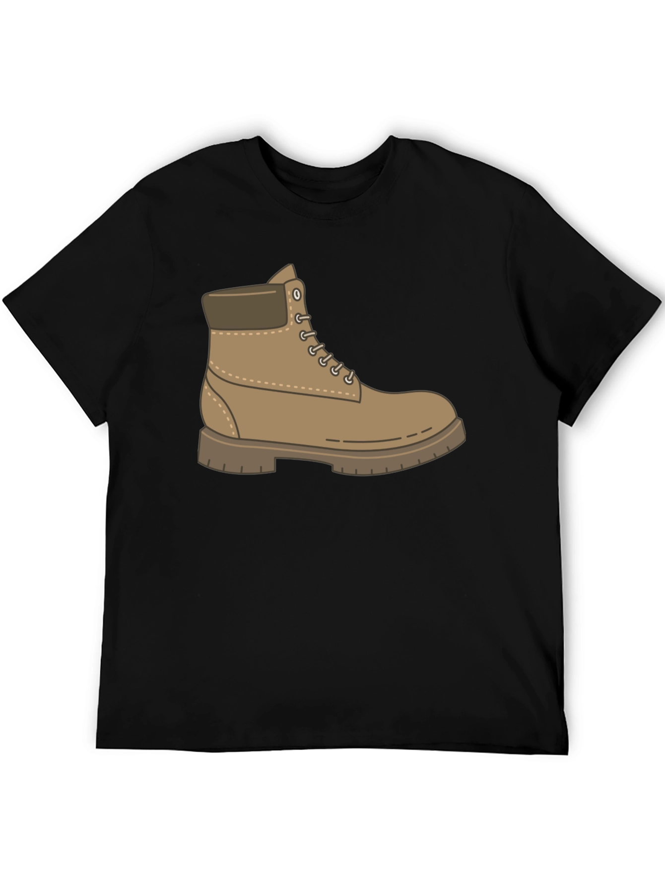 Black Boot Graphic Tee - Stylish Casual Wear view 5