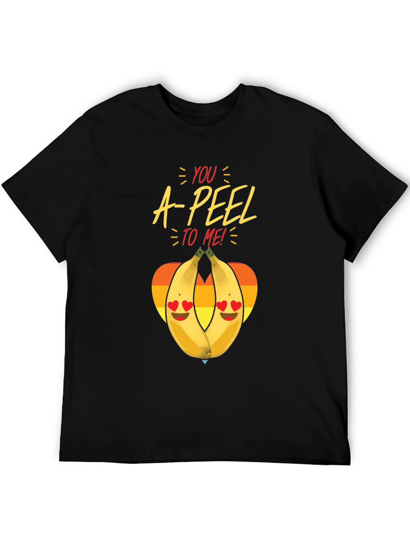 Black You A-PEEL to Me! Graphic T-Shirt view 5