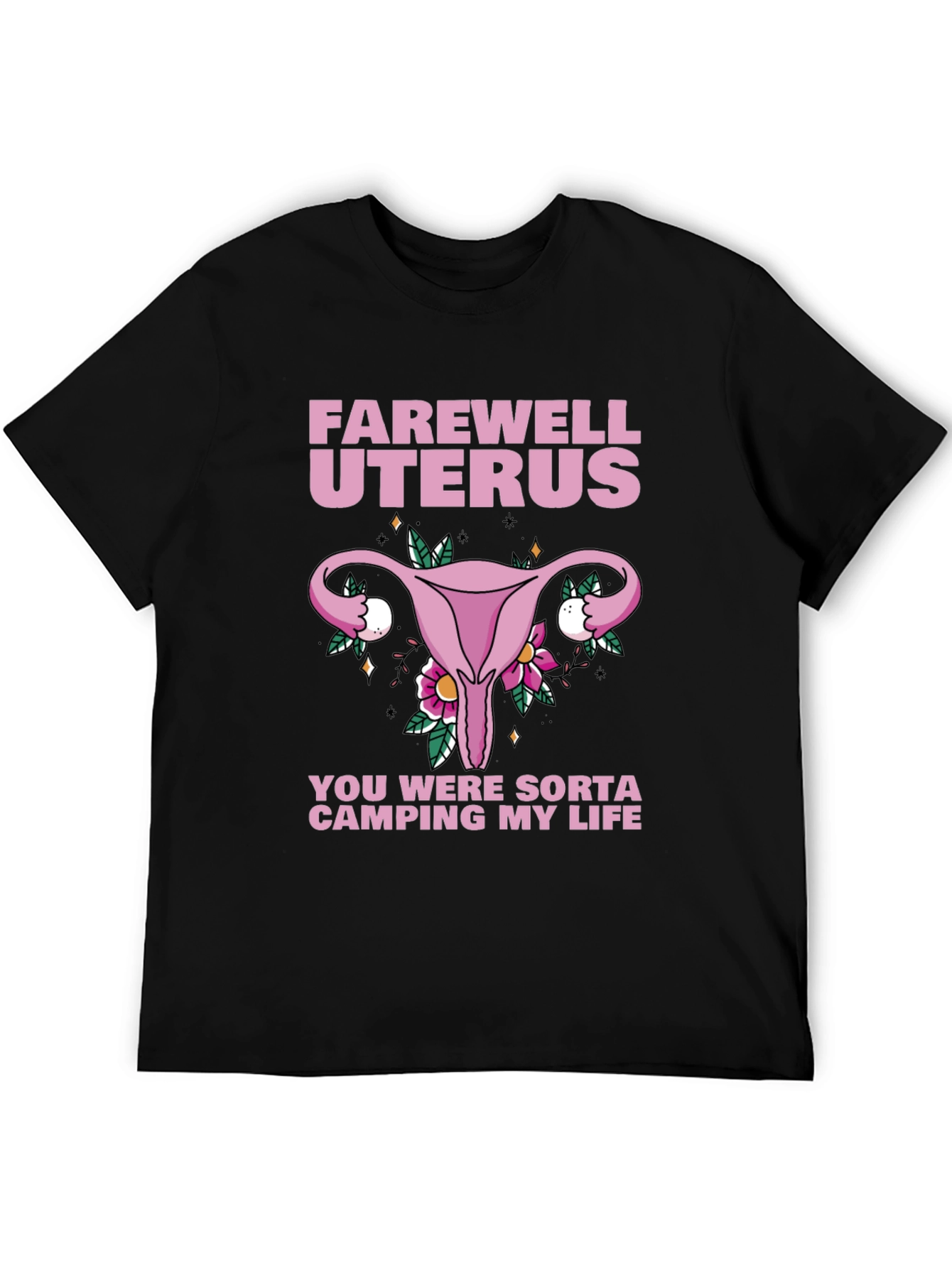 Farewell Uterus Graphic Tee - 5