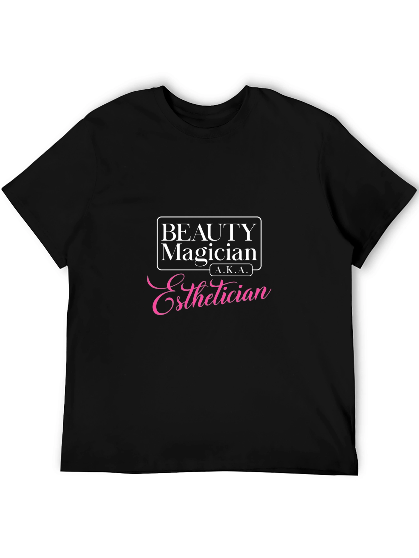 Black Beauty Magician Esthetician T-Shirt view 5