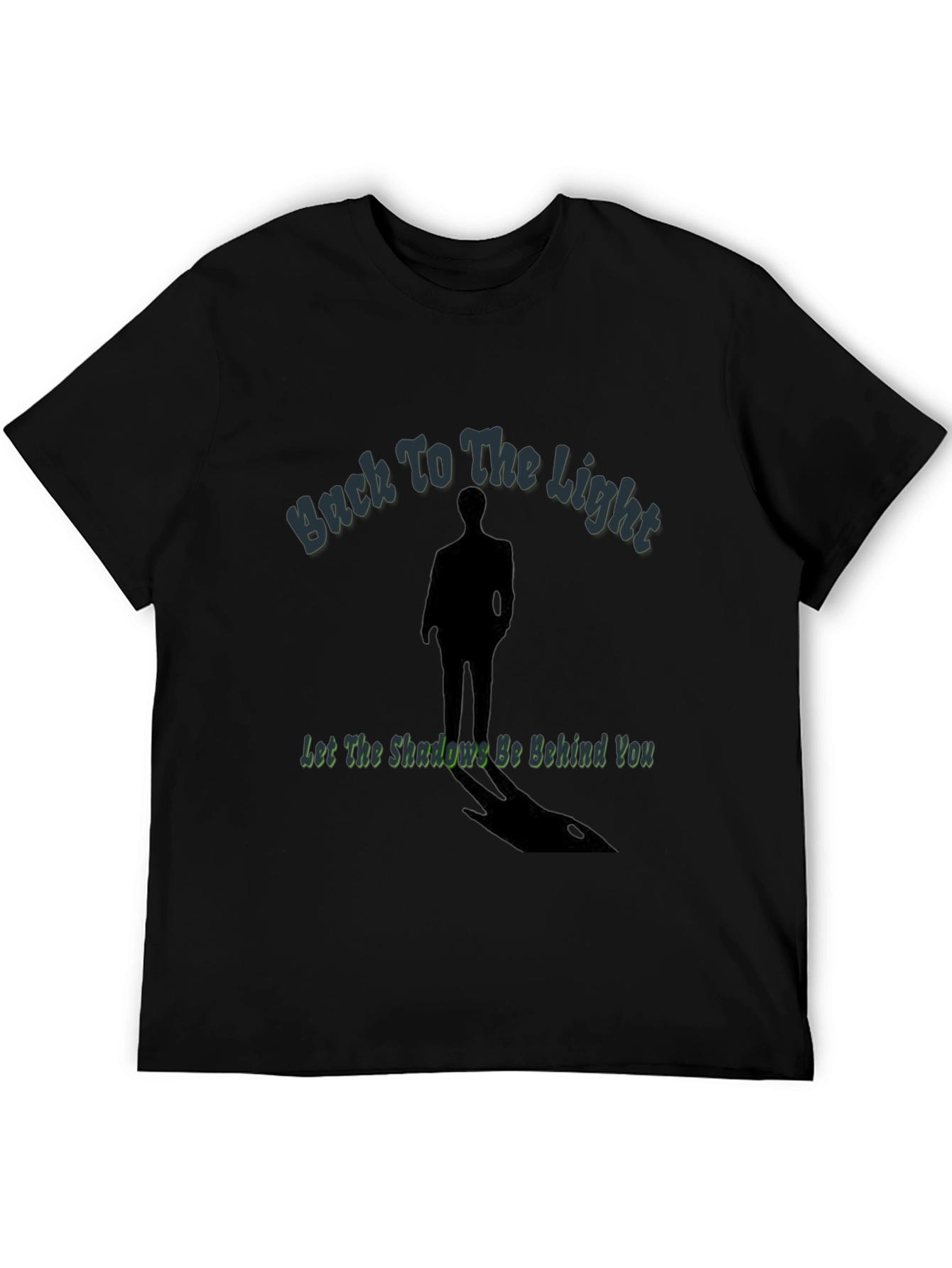 Black Back To The Light Graphic T-Shirt view 5