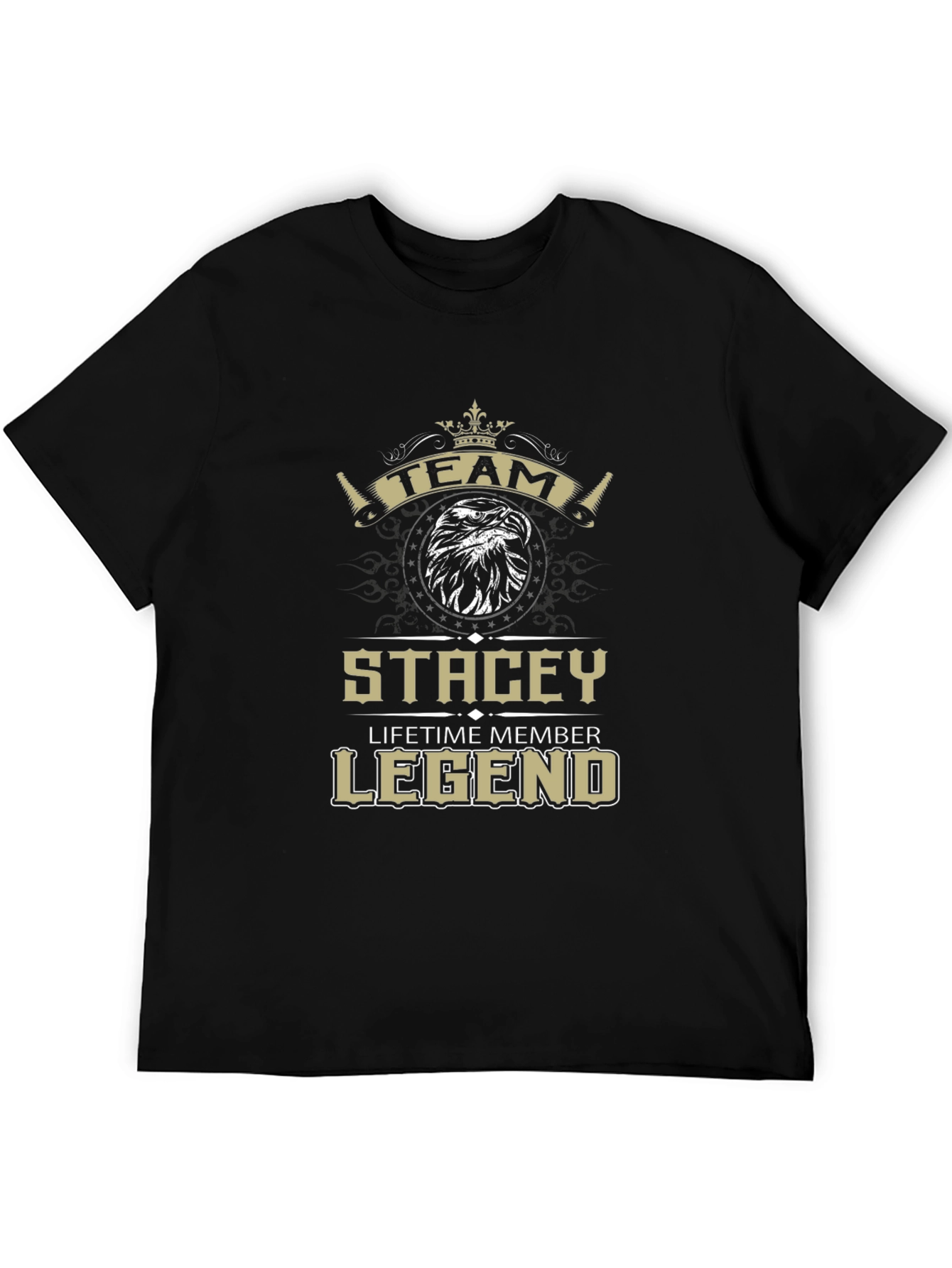 Black Stacey: Lifetime Member Legend T-Shirt view 5