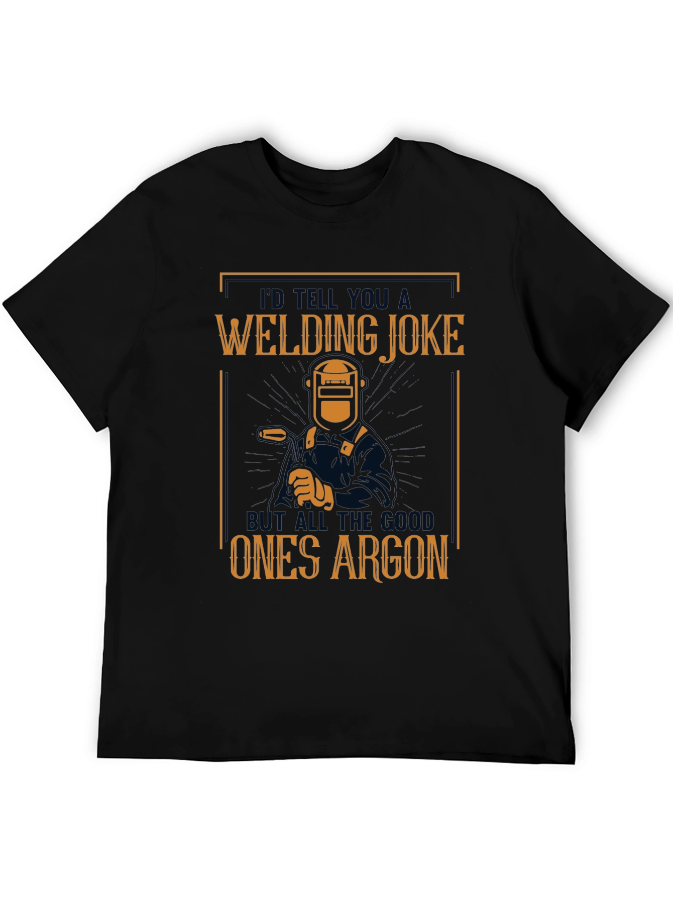 Black Welding Joke T-Shirt - Funny Welder Gift view 5