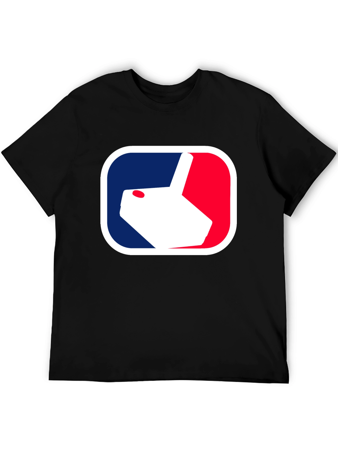 Black MLB Dog Logo Black Cotton T-Shirt view 5
