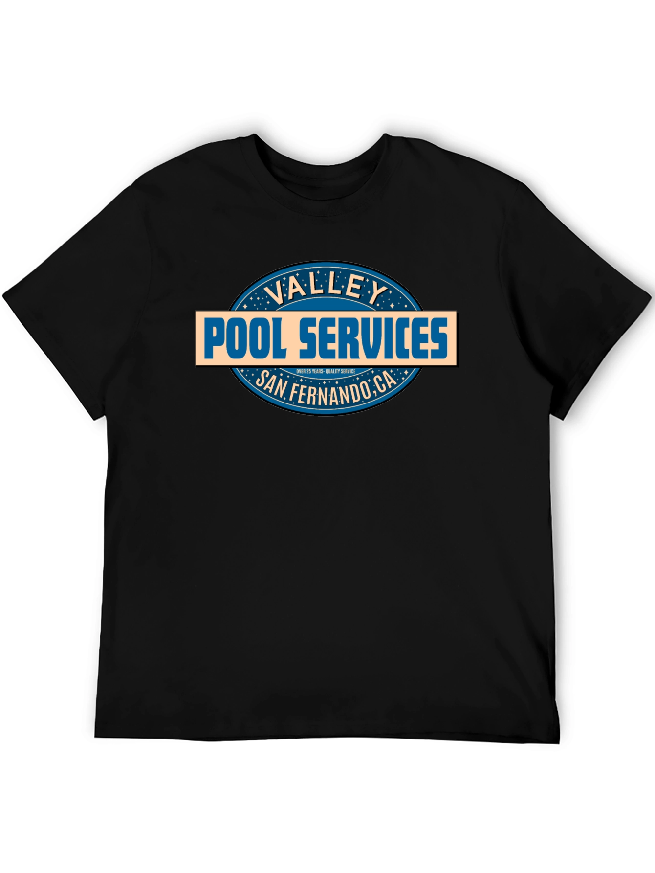 Black Valley Pool Services T-Shirt - San Fernando, CA view 5