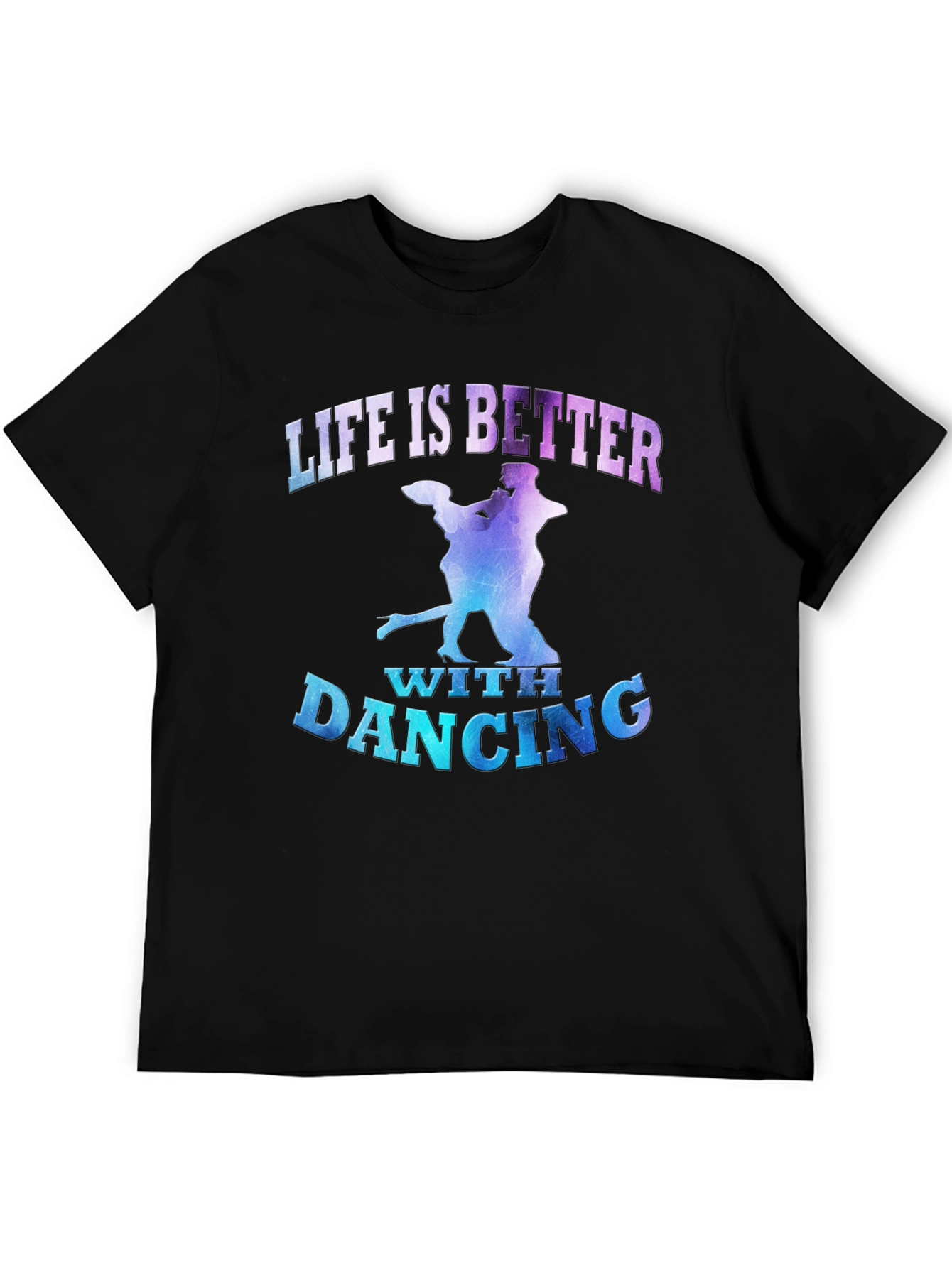 Black Life is Better with Dancing Graphic Tee view 5