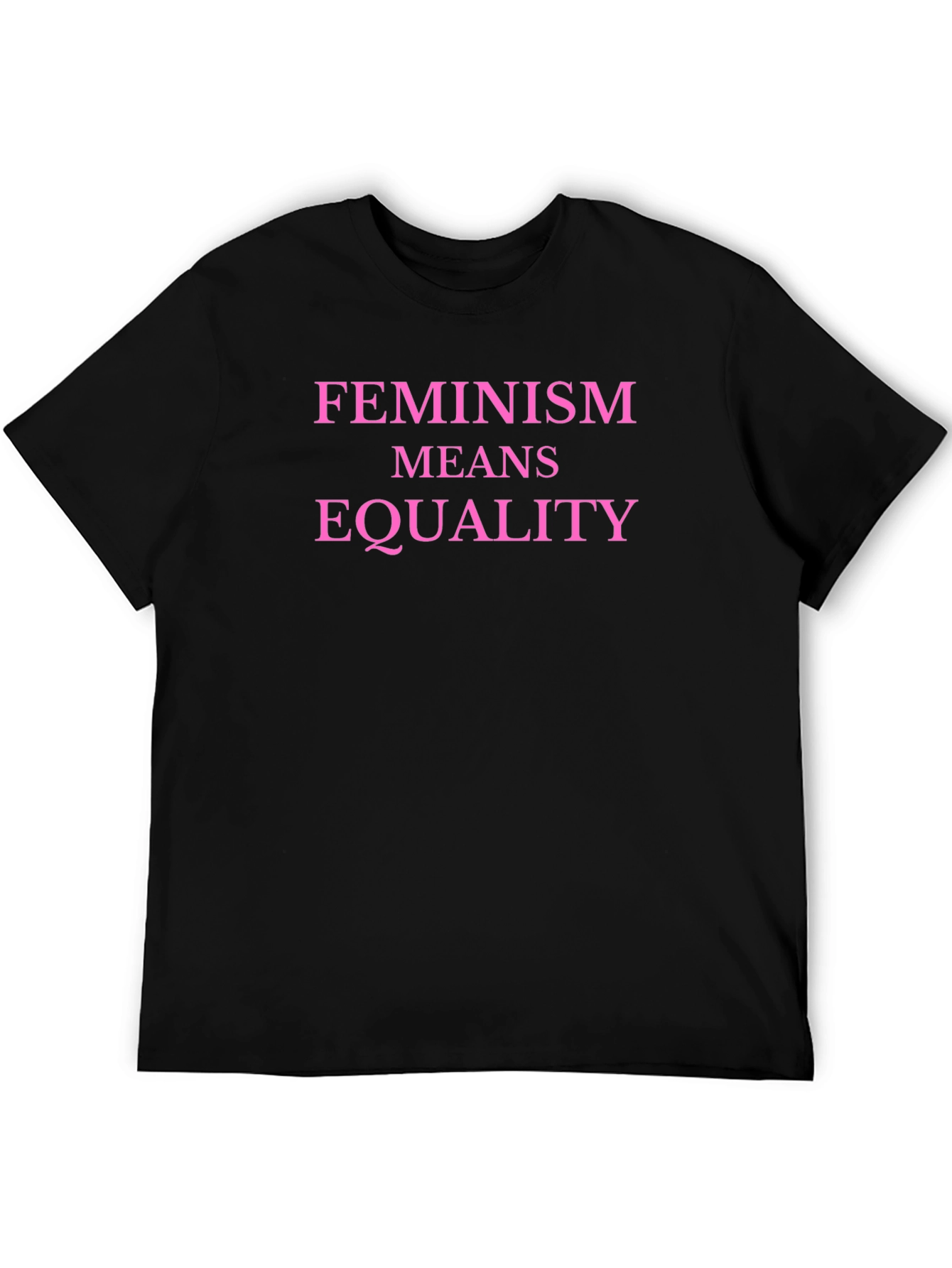 Black Feminism Means Equality Graphic T-Shirt view 5