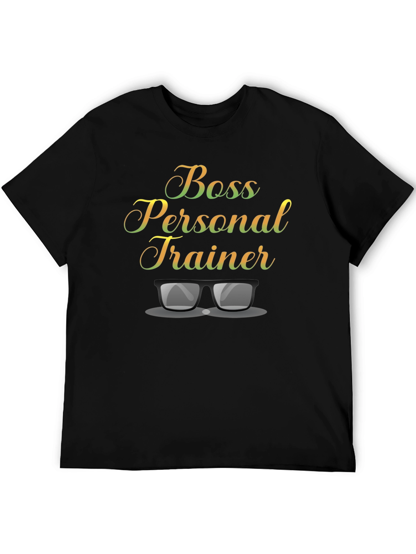 Black Boss Personal Trainer T-Shirt view 5