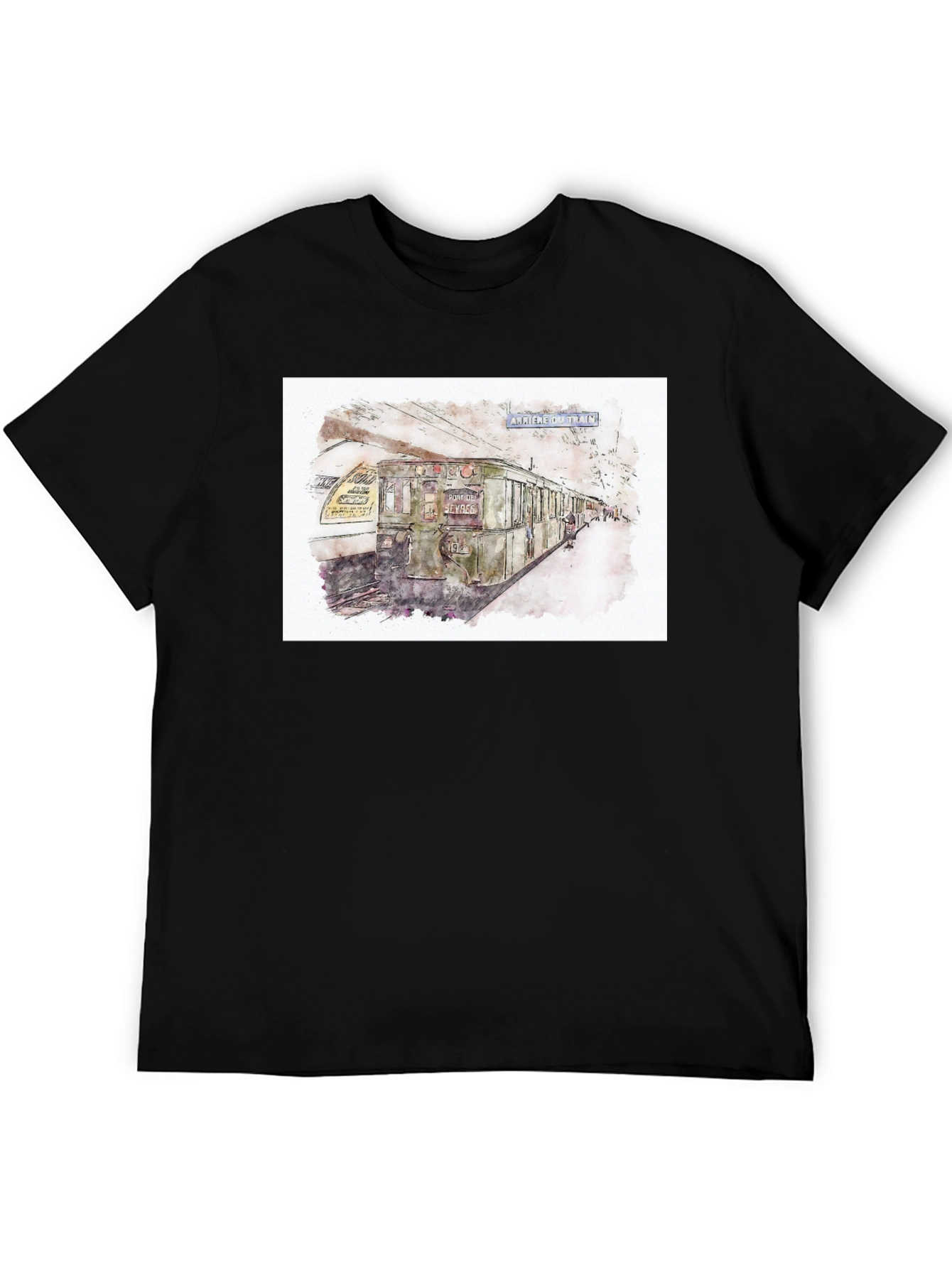Vintage Subway Art T-Shirt - 5