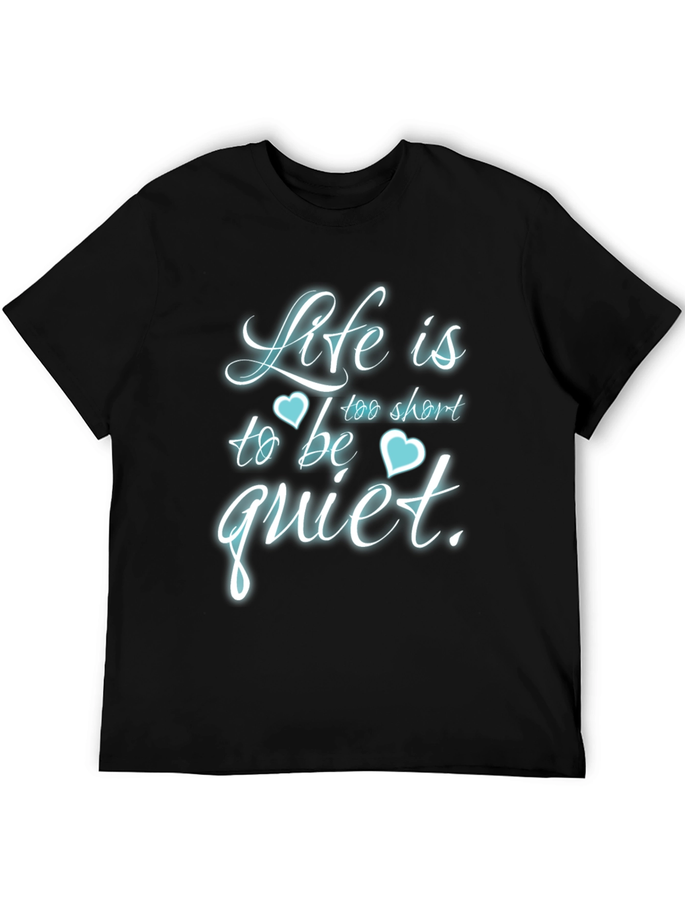 Black Life is Too Short to Be Quiet T-Shirt view 5