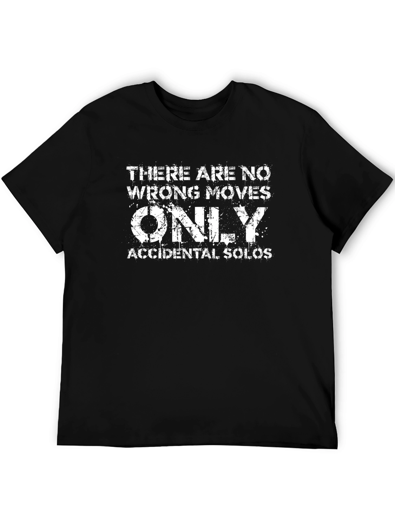 Black Accidental Solos Graphic Tee - Black view 5