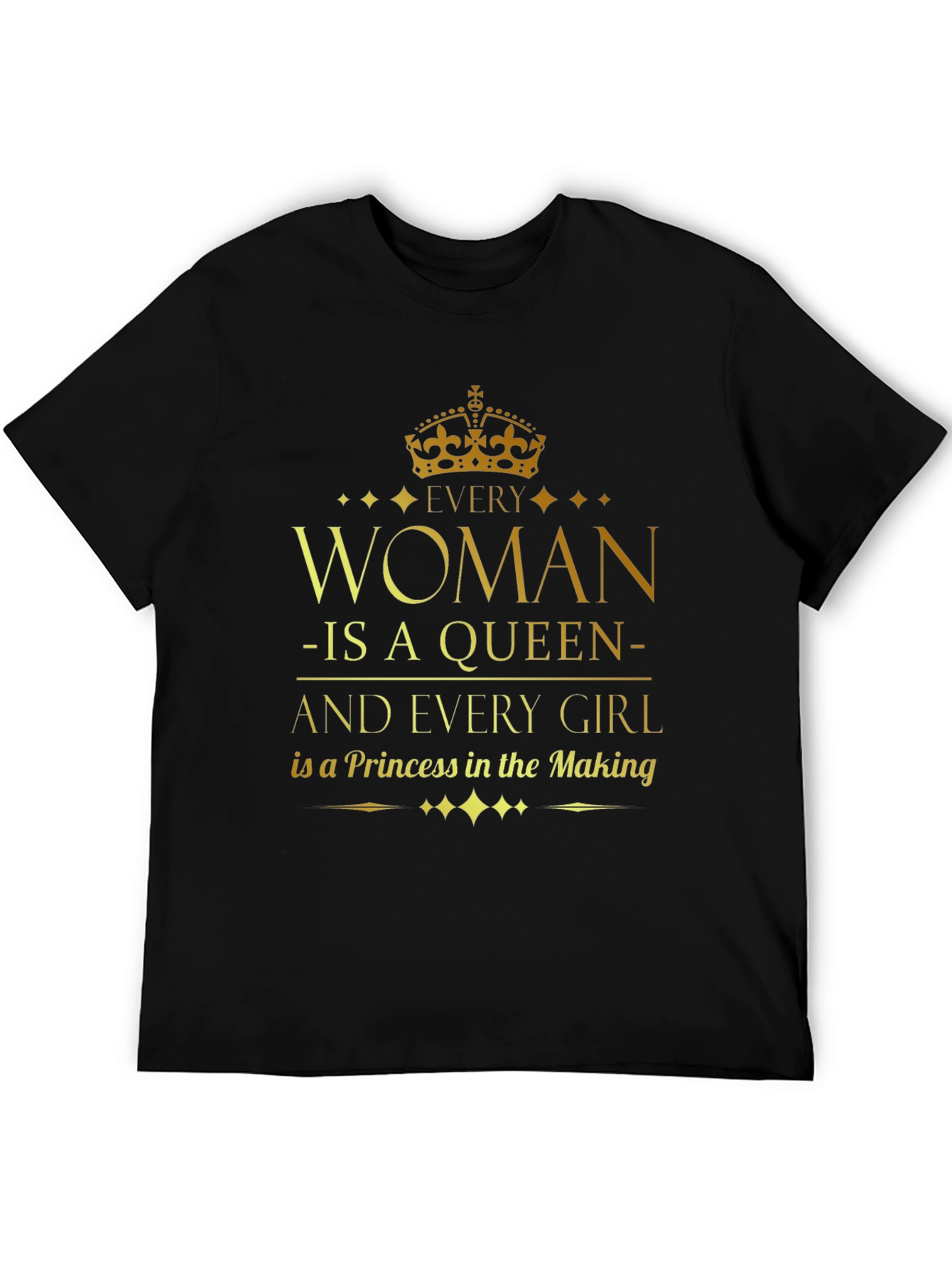 Black Every Woman Is a Queen T-Shirt view 5