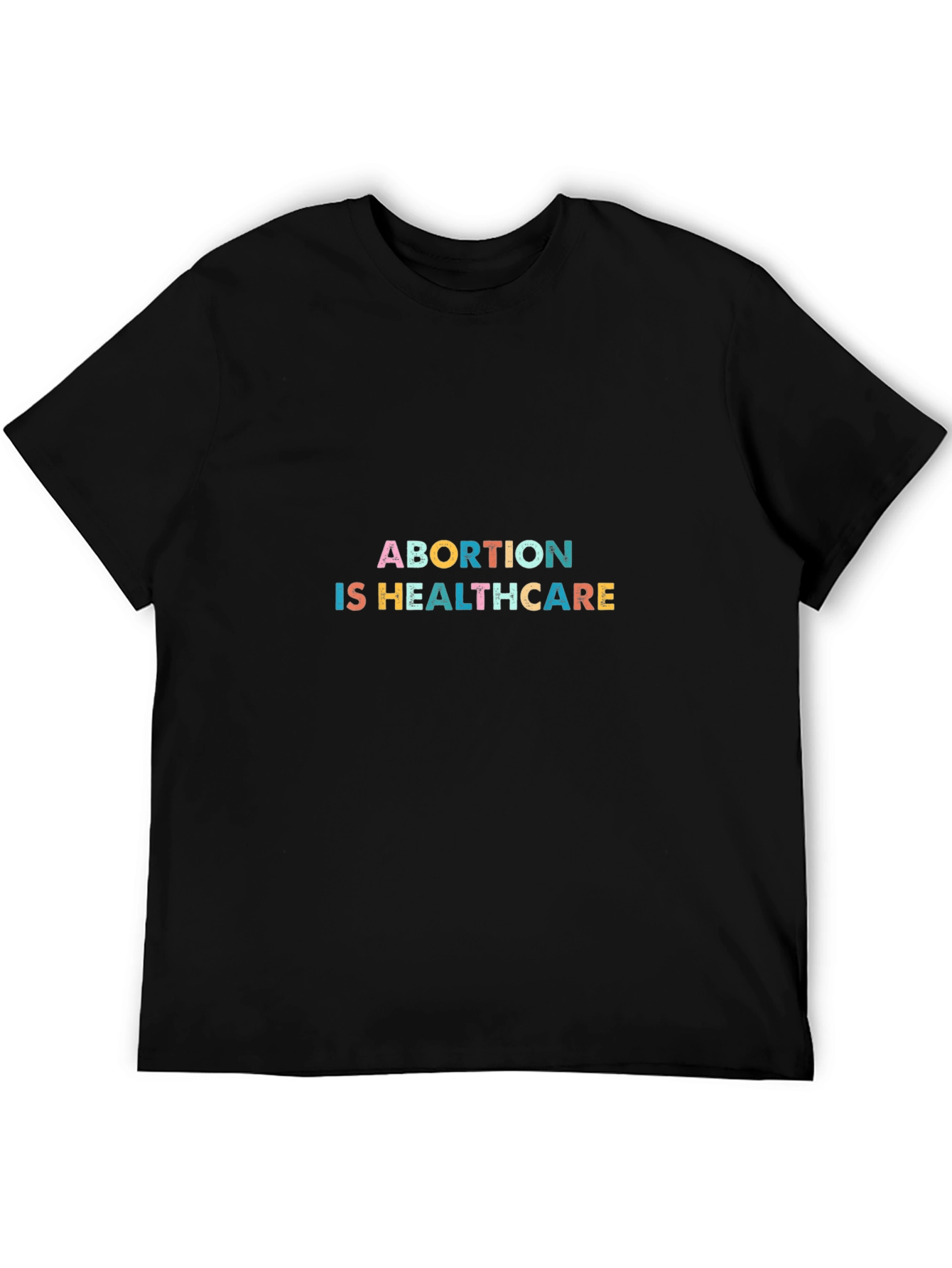 Black Abortion is Healthcare Graphic Tee view 5