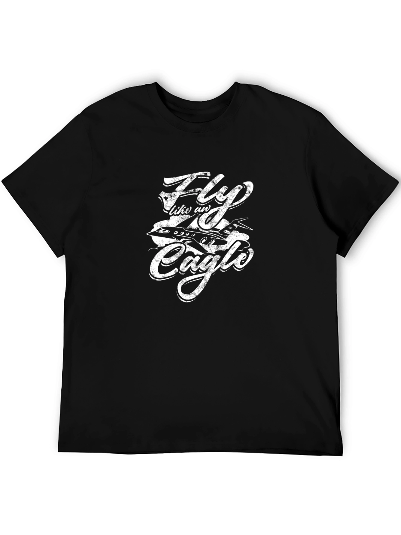 Black Fly Like An Eagle Graphic Tee view 5