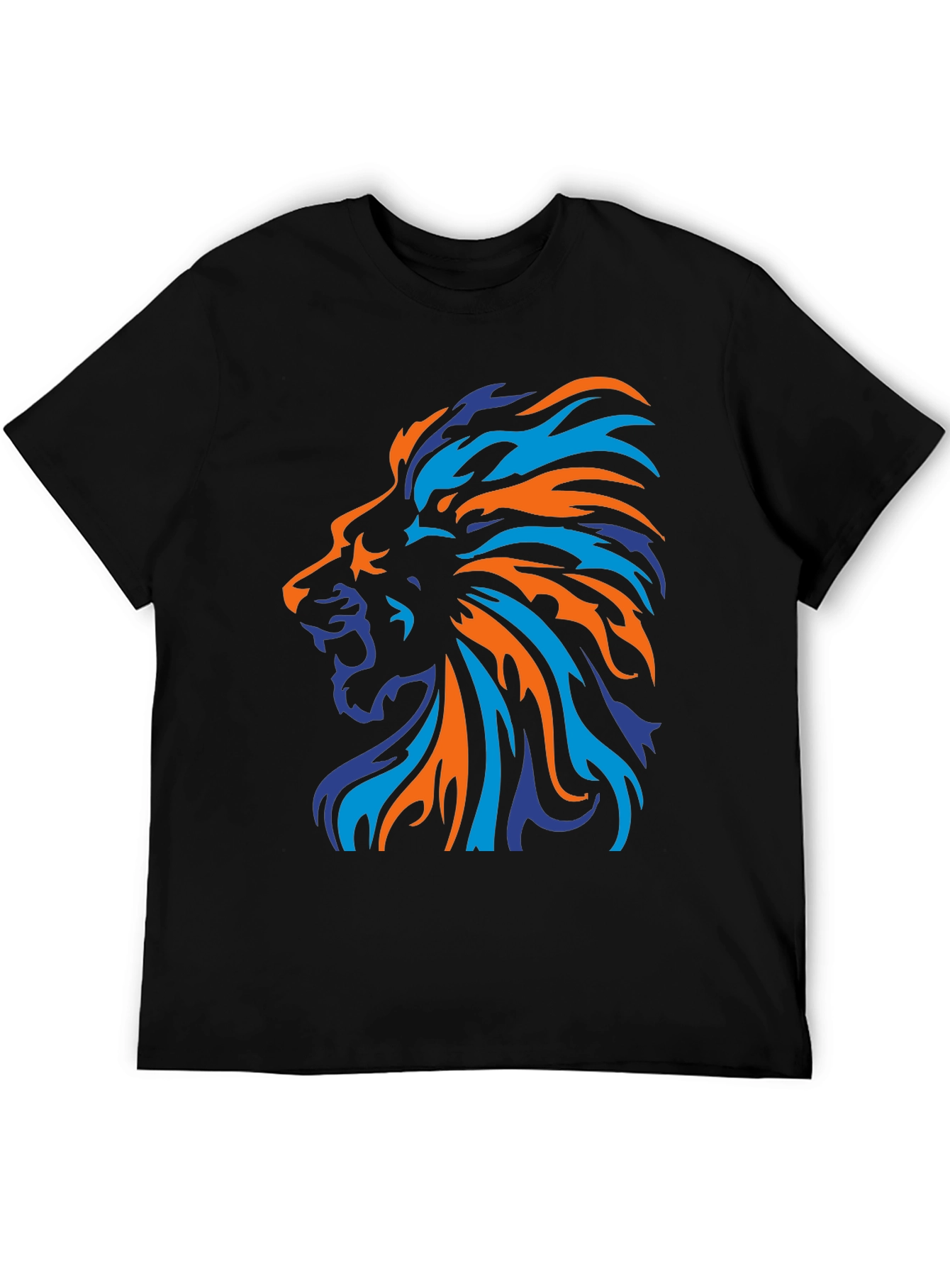 Black Lion Graphic Tee - Bold Style, Soft Comfort view 5