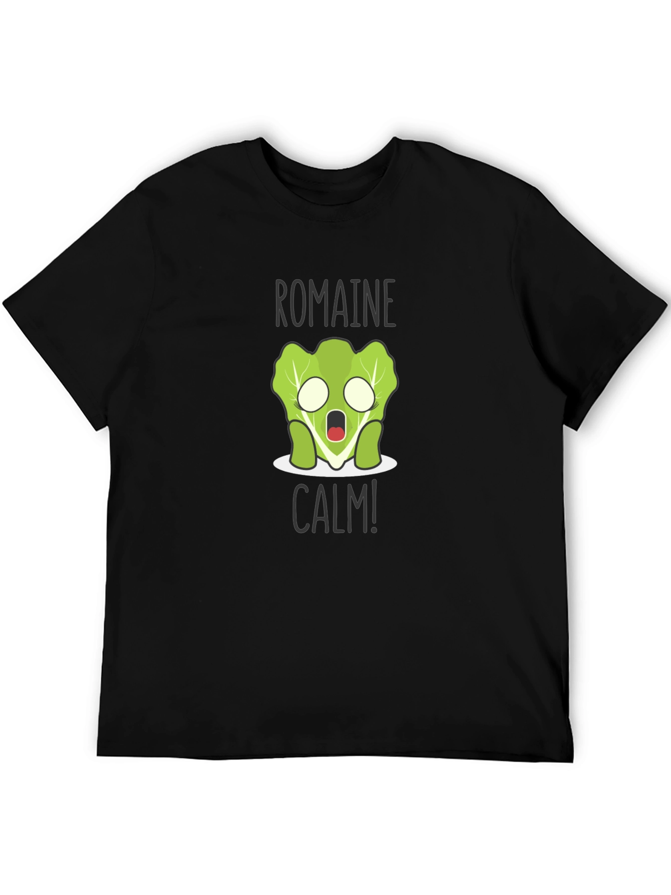 Black Romaine Calm Graphic Tee view 5