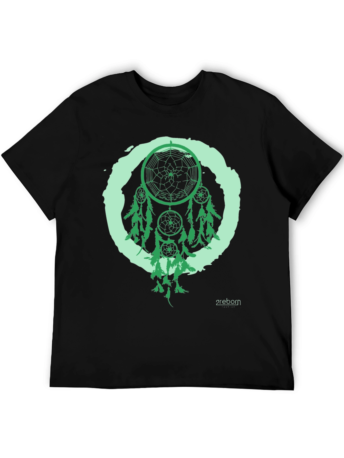 Black Dreamcatcher Graphic Tee - Black view 5